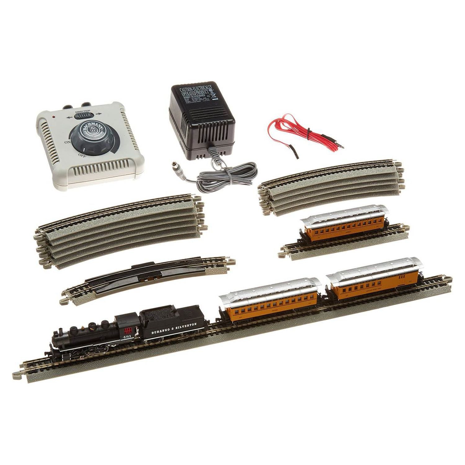 Bachmann Trains Durango & Silverton N Scale Electric Train Set - Perfect for Model Train Enthusiasts & Collectors - Great for Home Layouts & Displays
