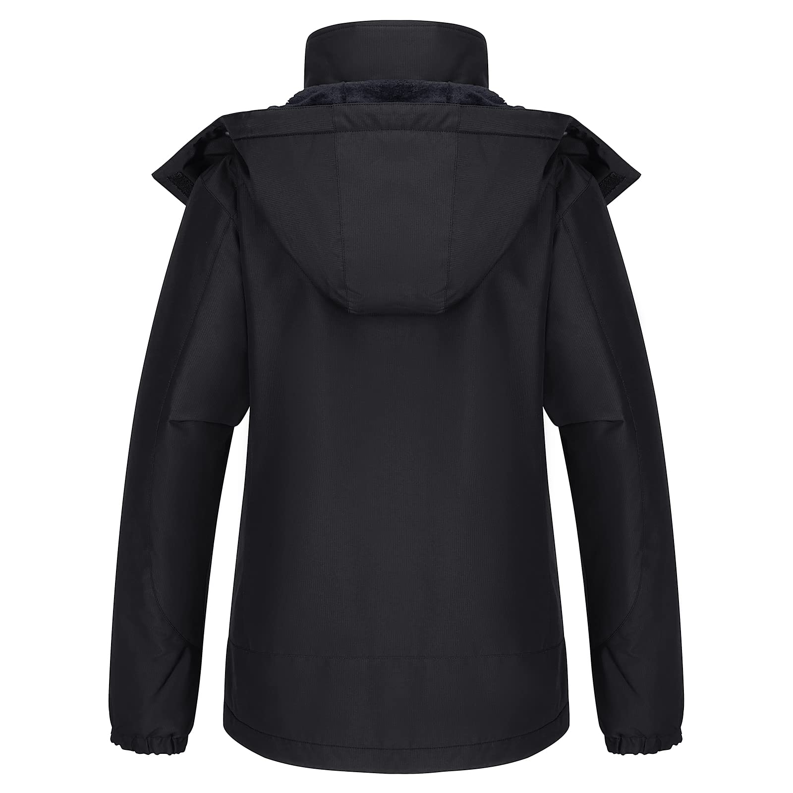 CAMEL Women's Waterproof Ski Jacket - Winter Warm Windproof Snow Coat with Hood for Skiing, Snowboarding & Outdoor Activities