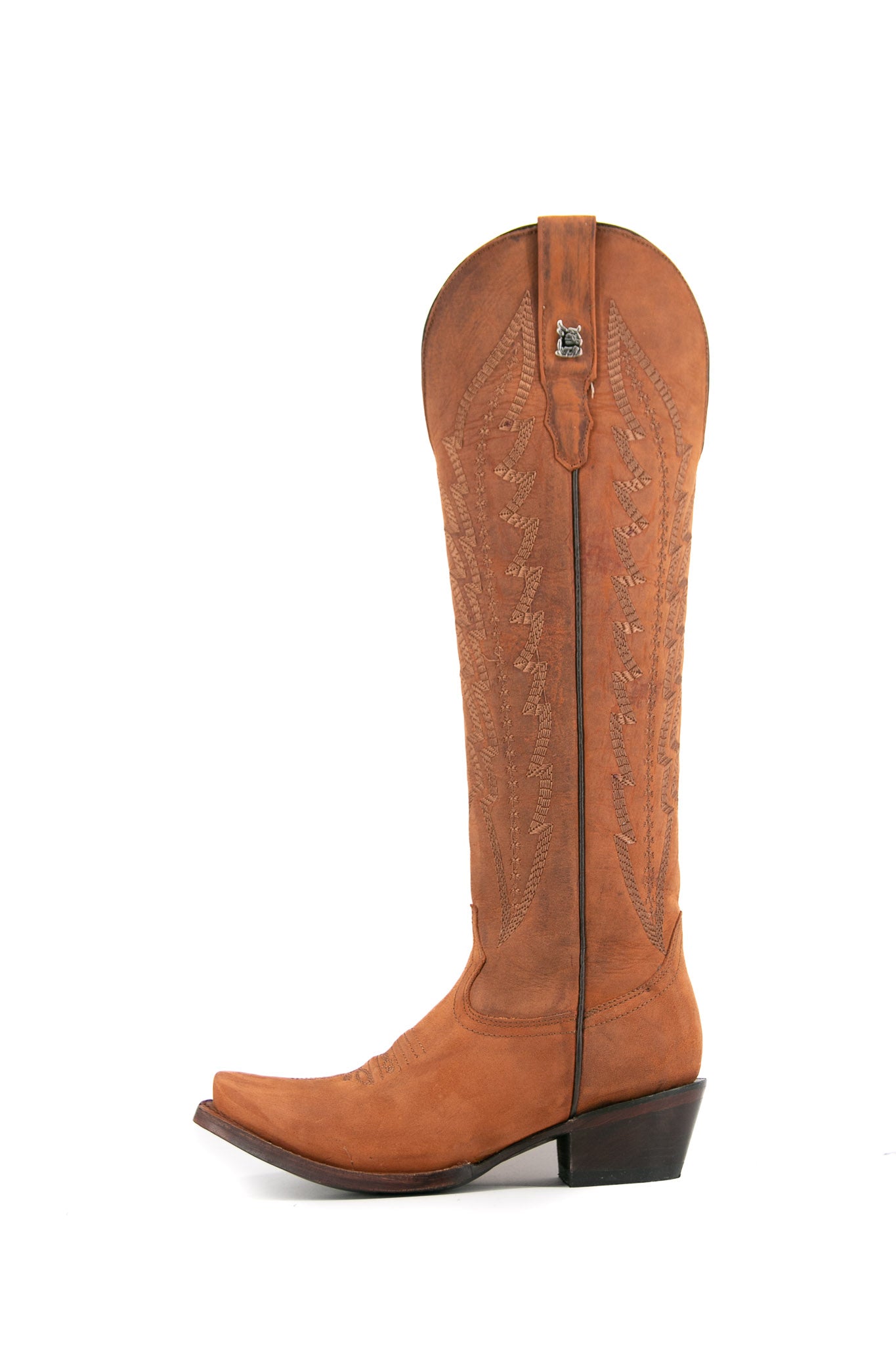 Veronica Tall Snip Toe Cowgirl Boots for Women - Western Riding Boots with Pointed Toe & Comfortable Heel | Perfect for Country Dancing, Rodeo & Fashion Outfits