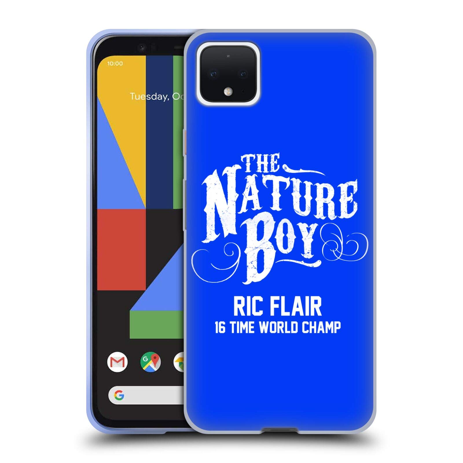 WWE Ric Flair Soft Gel Case for Google Pixel 4 XL - Durable Protection for Wrestling Fans