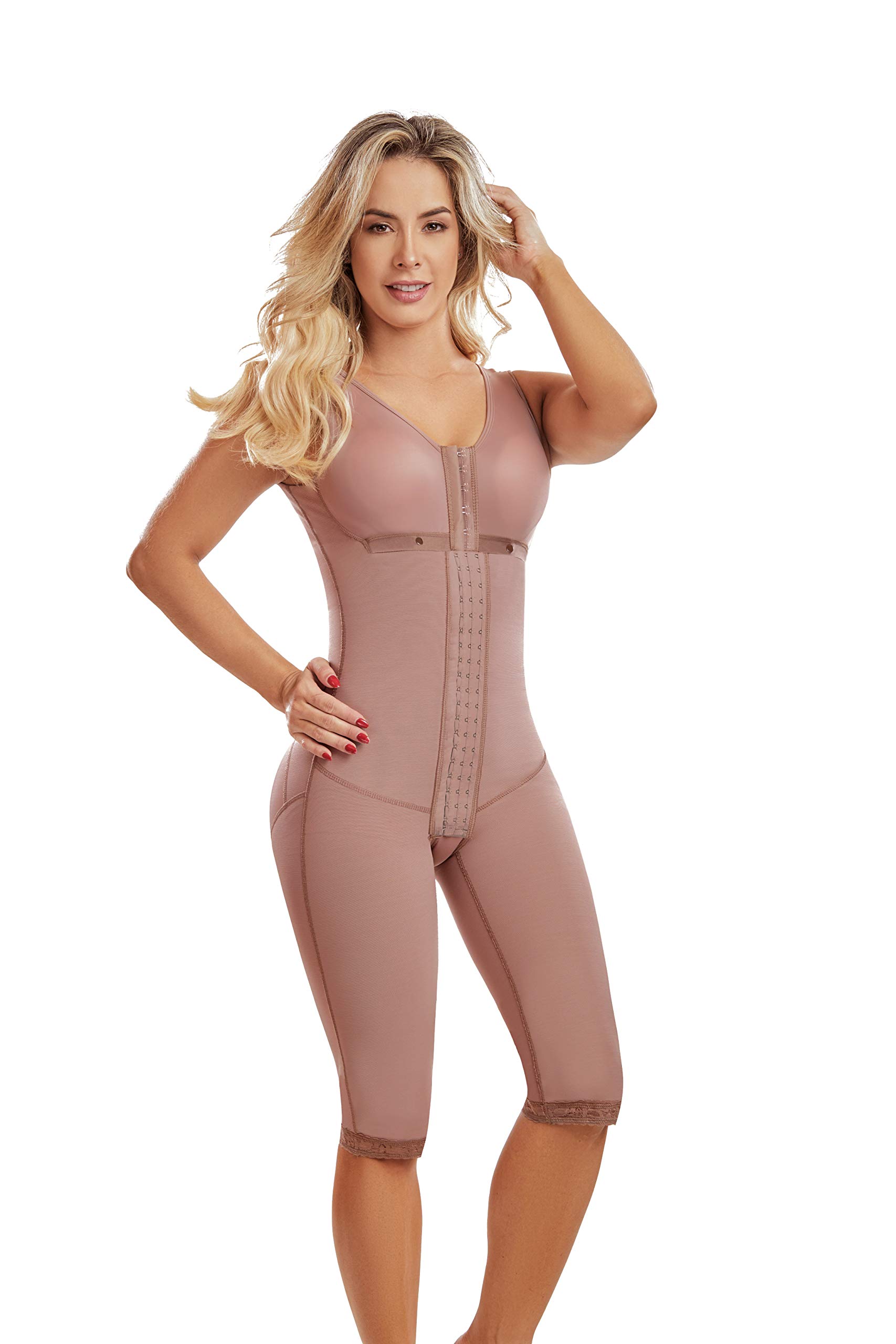 Postpartum Body Shaper for Women - Colombian Shapewear 0670 Post-Surgery Compression Garment for Tummy Control & Waist Training - Perfect for Postpartum Recovery & Slimming