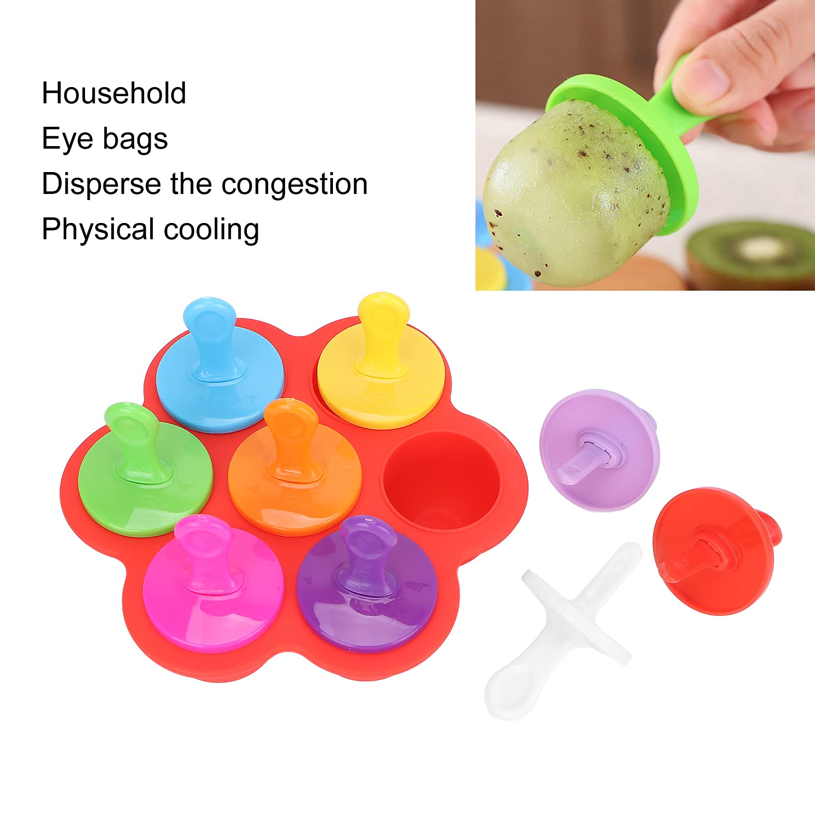 Dioche Silicone Ice Tray for Face & Body Massage - Cold Therapy Skin Care Tool for Fine Lines Removal & Beauty