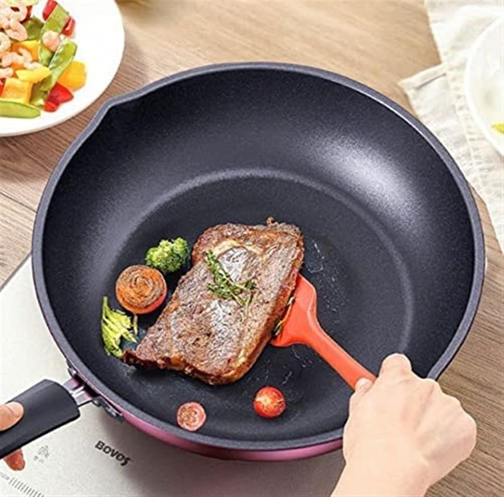 Premium 15-Piece Silicone Kitchen Utensil Set - Nonstick Cooking Tools with Heat-Resistant Spatula, Spoon & Turner - Safe for Nonstick Cookware - Ideal for Baking, Frying & Everyday Cooking (Black)