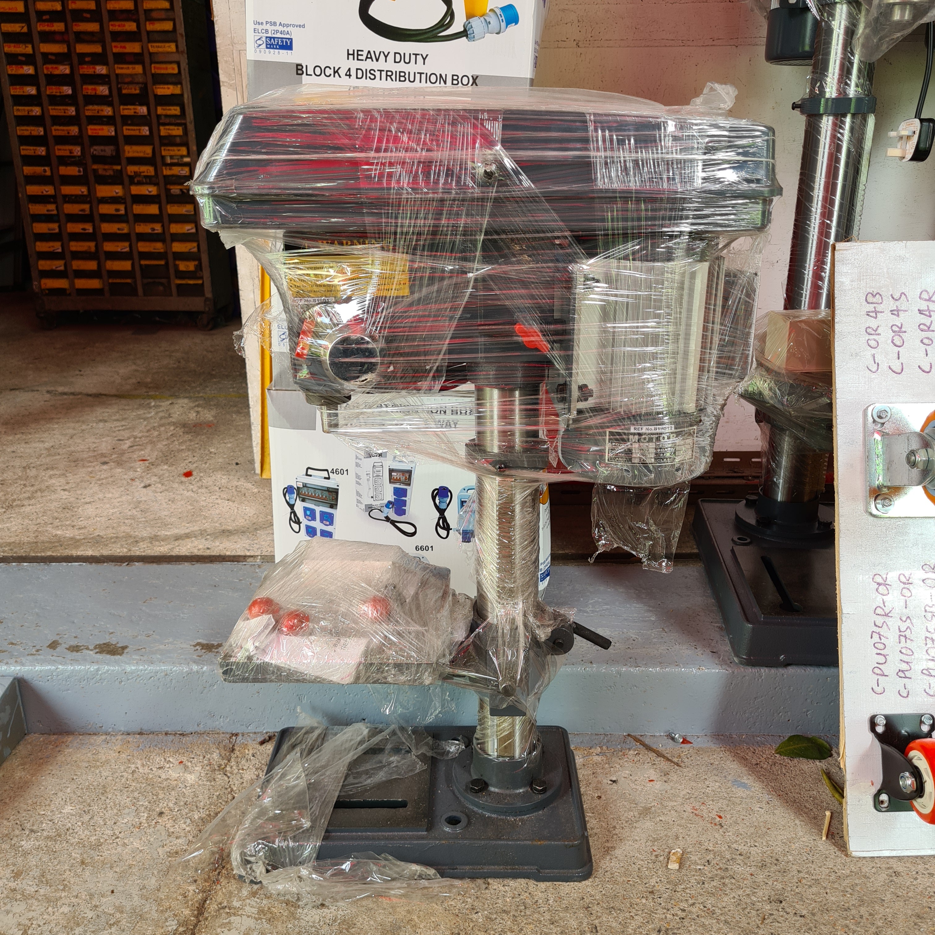 AIKO #ZJQ 16/4116K 3/4HP 16mm Benchtop Drill Press | Heavy Duty Metal & Woodworking Tool for DIY Projects & Professional Workshops