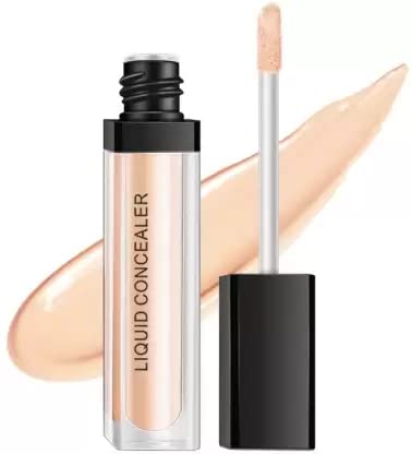 Full Coverage Liquid Concealer for Dark Circles & Blemishes - Long Lasting, Waterproof, Natural Finish - Perfect for Everyday Makeup & Professional Use