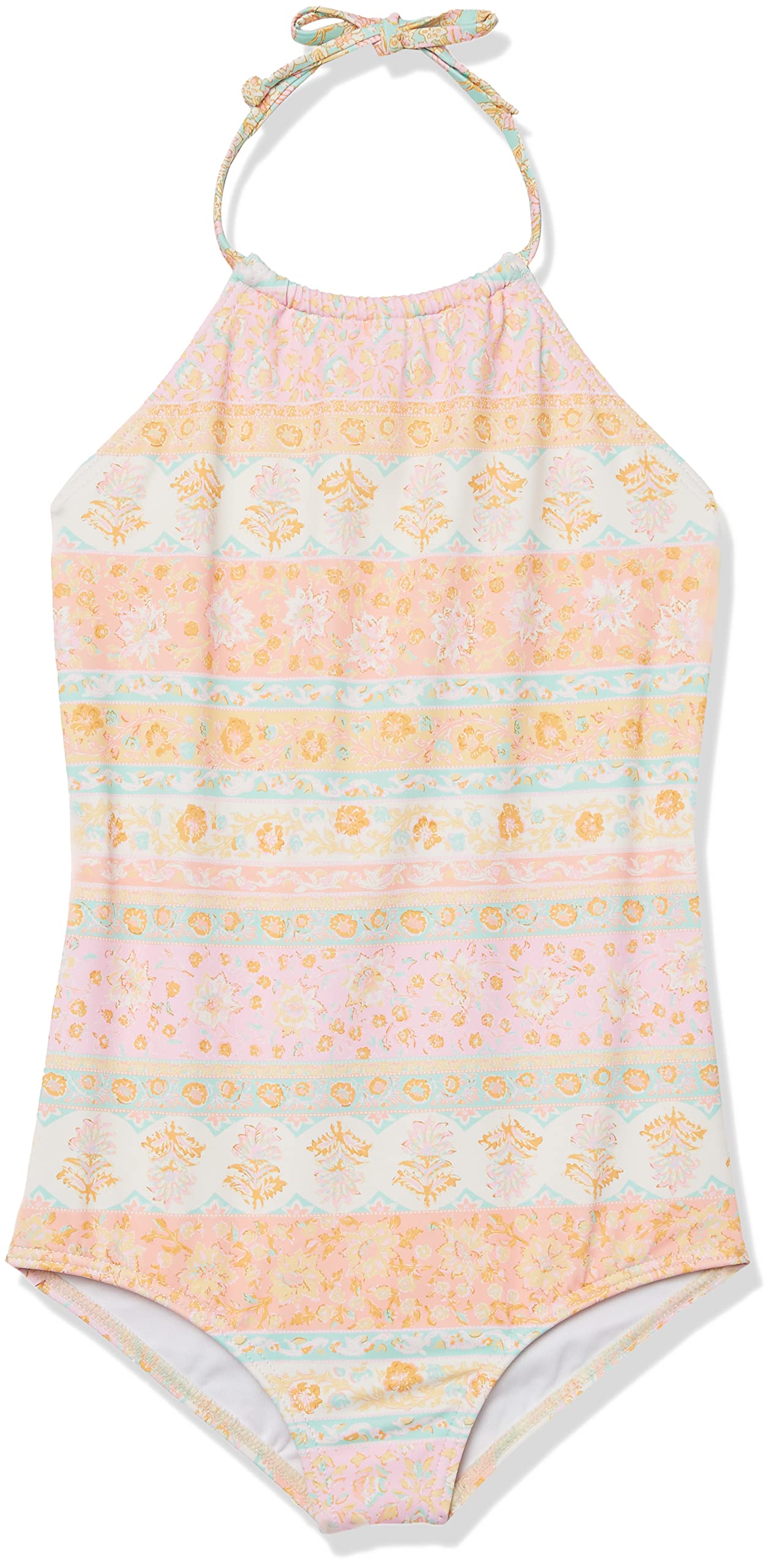 Billabong Girls' Layered with Love One Piece Swimsuit - Cute Ruffle Swimwear for Toddlers & Kids - Perfect for Beach, Pool & Summer Vacations