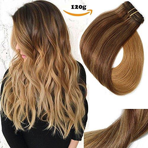 Premium 9A Brazilian Clip-In Human Hair Extensions - 7pcs Double Weft for Instant Volume & Length | Perfect for Weddings, Parties & Everyday Styling