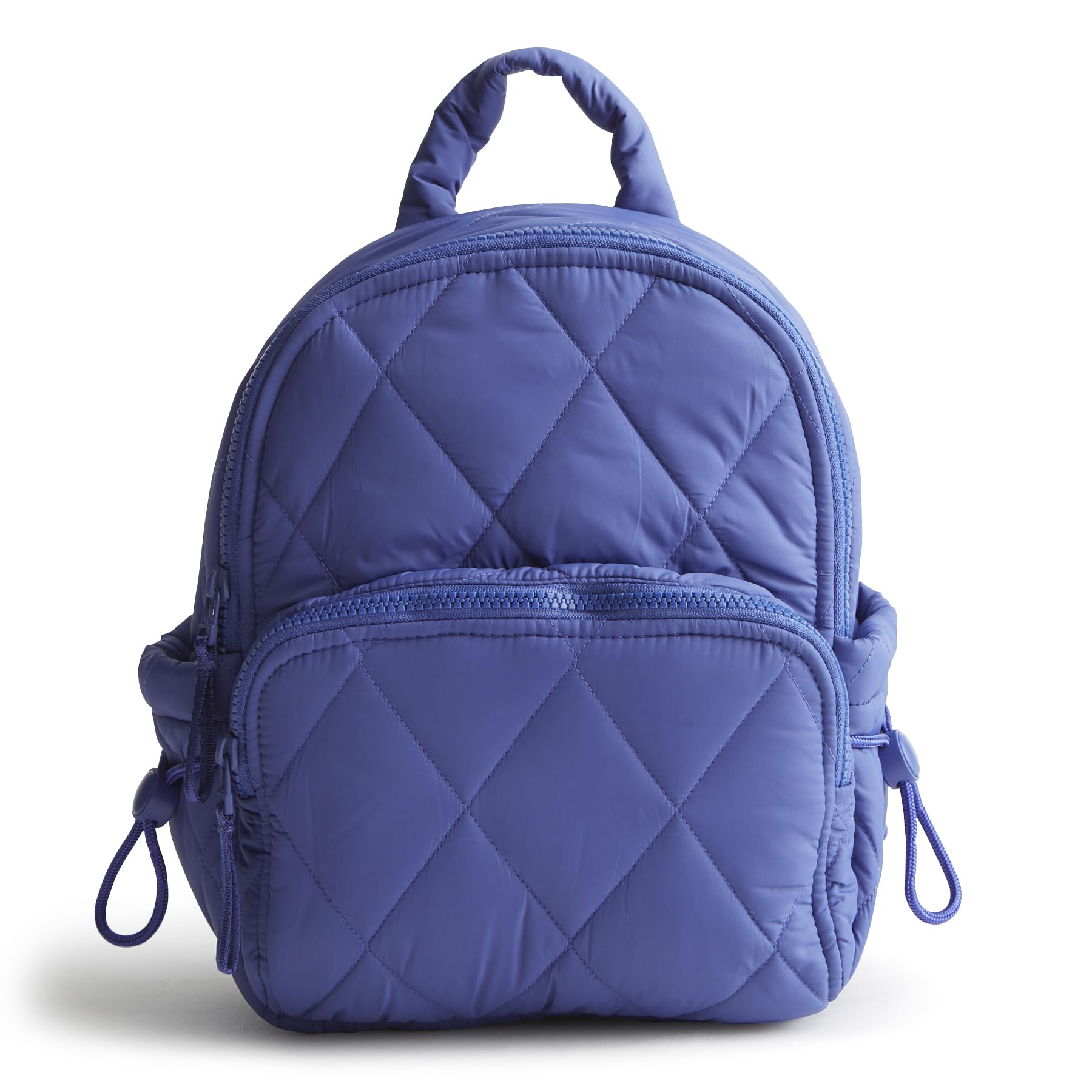 Vera Bradley Featherweight Small Banbury Backpack - Lightweight Travel Backpack for Women, Deep Ultramarine Blue | Perfect for School, Work, and Everyday Use