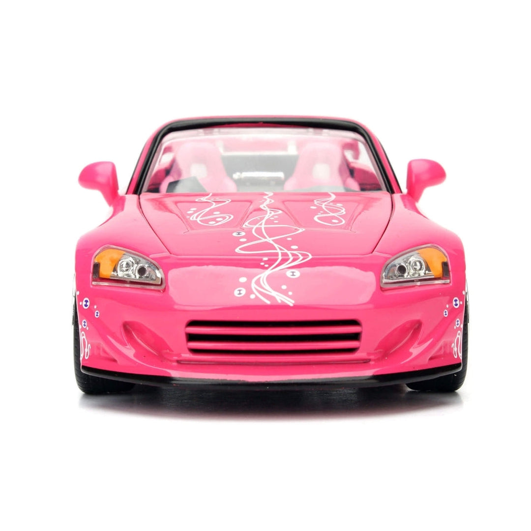 1:24 Scale Suki's Honda S2000 Diecast Model Car - Fast and Furious Movie Replica - Collectible Toy for Display, Gift, or Racing Scenes