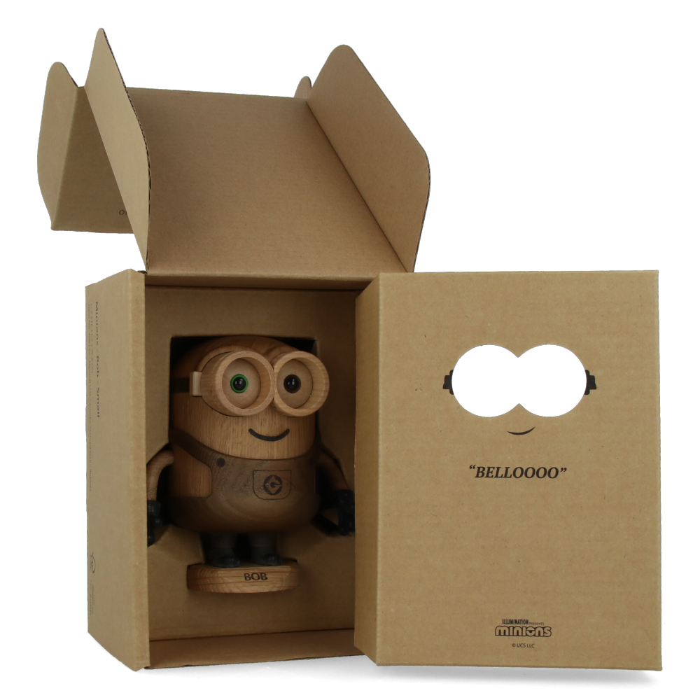 Minions x Bob Small Plush Toy - Cute & Soft Stuffed Doll for Kids & Fans - Perfect for Gifts, Bedroom Decor, and Movie Nights