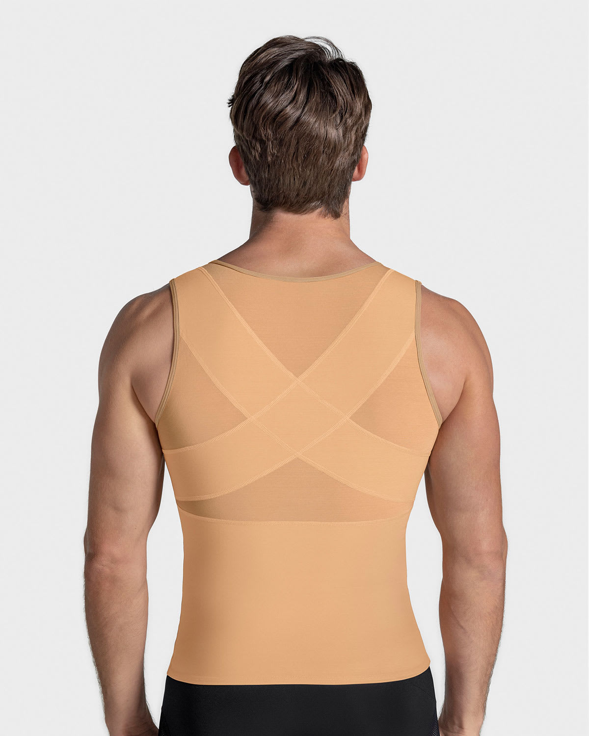 Post-Surgical Compression Vest for Men - Firm Support & Recovery Garment - Ideal for Post-Op Healing, Liposuction, and Tummy Tuck Recovery