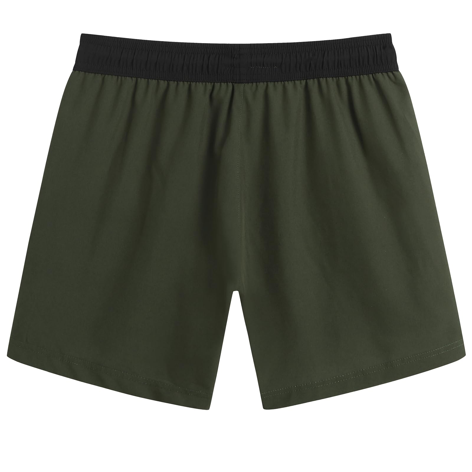 Men's Quick Dry Swim Trunks with Compression Liner - 5