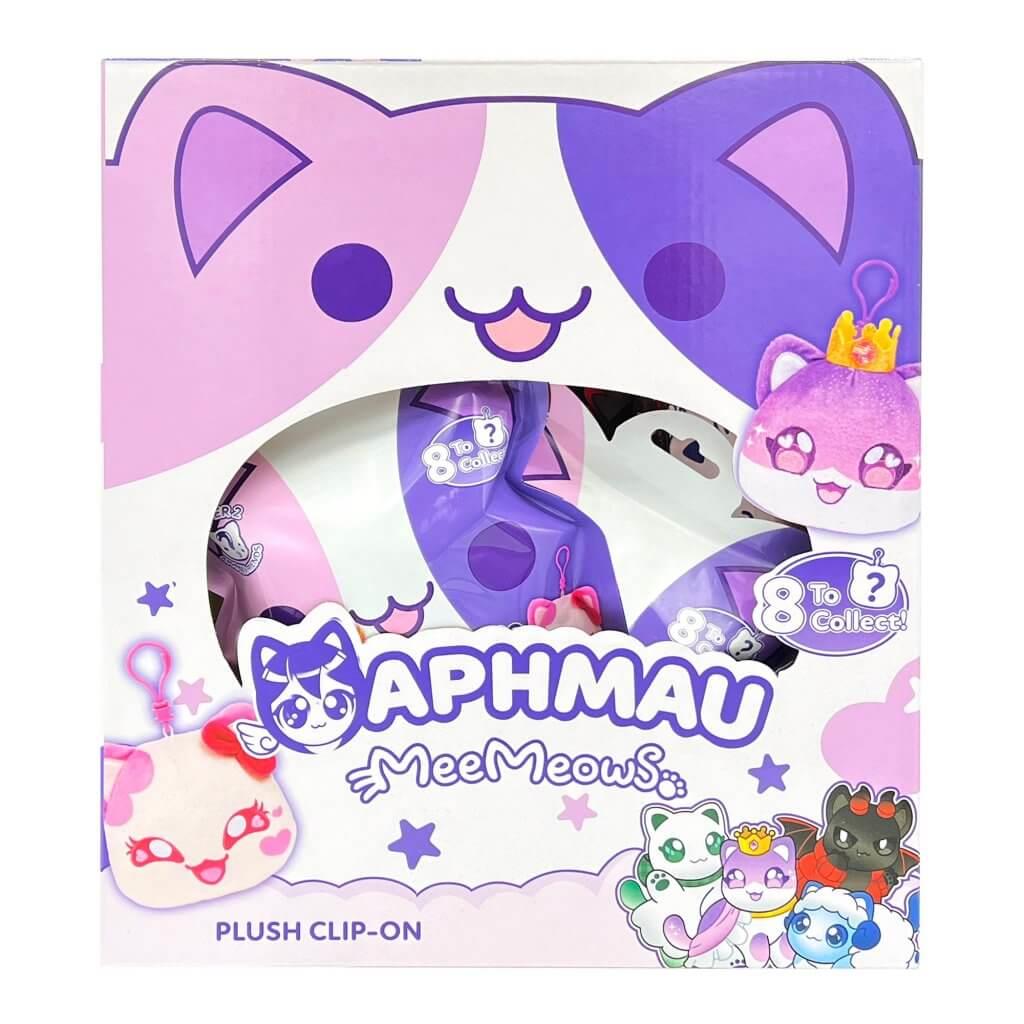 Aphmau MeeMeows Mystery Catface Clip Ons (Blind Bag) - Cute Cat Ear Hair Clips for Kids & Teens - Perfect for Cosplay, Dress Up, and Collectible Fun