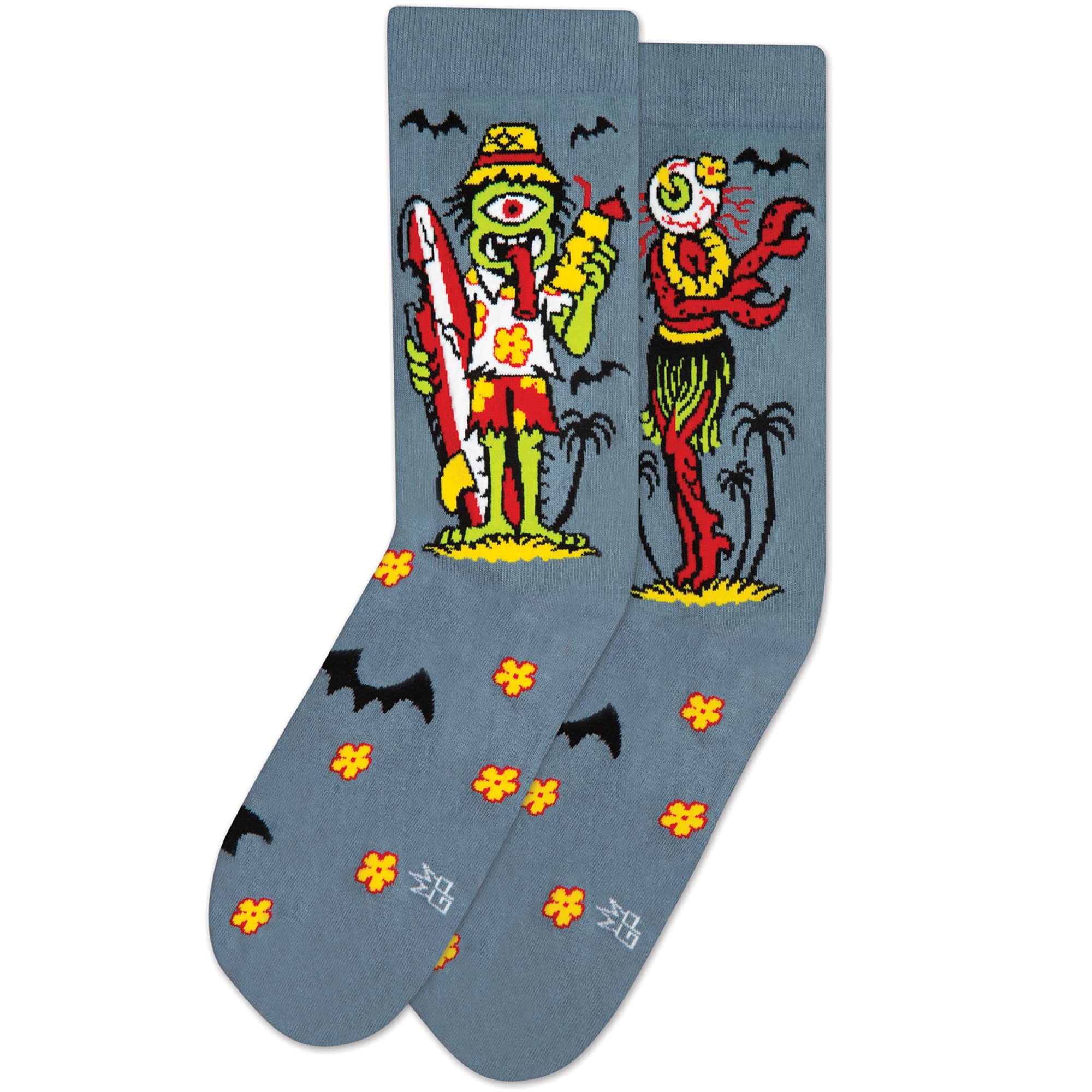 Gumball Poodle Novelty Fashion Crew Socks for Women - Cute Dog Print Casual Dress Socks for Everyday Wear, Outfits & Gifts