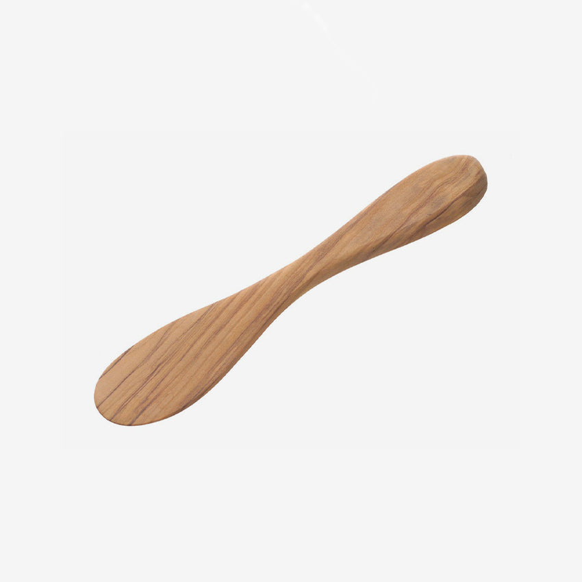 David Shaw Premium Olive Wood Avocado Scoop - Handcrafted Kitchen Tool for Avocados, Guacamole & Fruits - Eco-Friendly Wooden Spoon for Healthy Eating & Food Prep