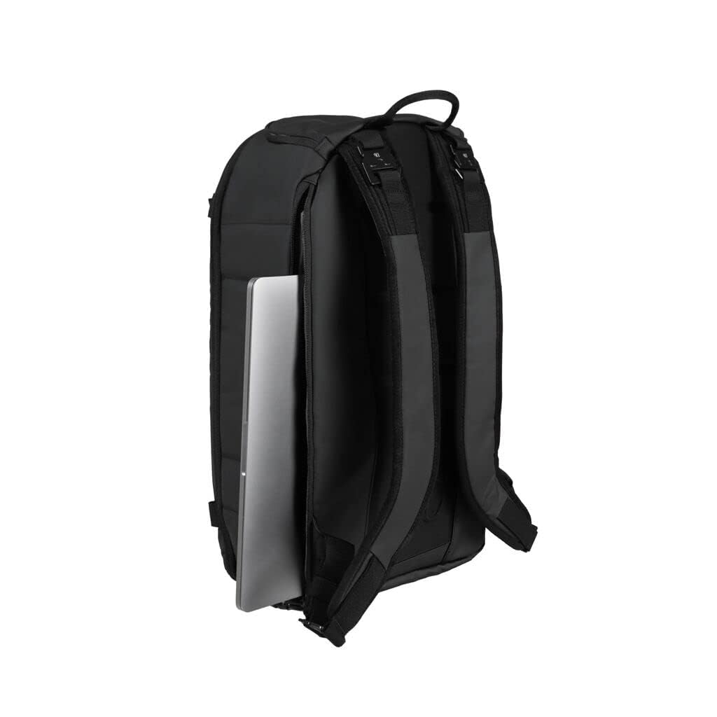 Db Journey Ramverk Durable Travel Backpack 21L - Waterproof Laptop Backpack with USB Charging Port & Roller Bag Hook System - Perfect for Business Travel, Commuting & Weekend Getaways (Blackout)