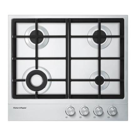 60cm 4 Burner Gas Hob - CG604DTGX1 Stainless Steel Cooktop for Home Kitchen | Perfect for Grilling, Frying & Boiling