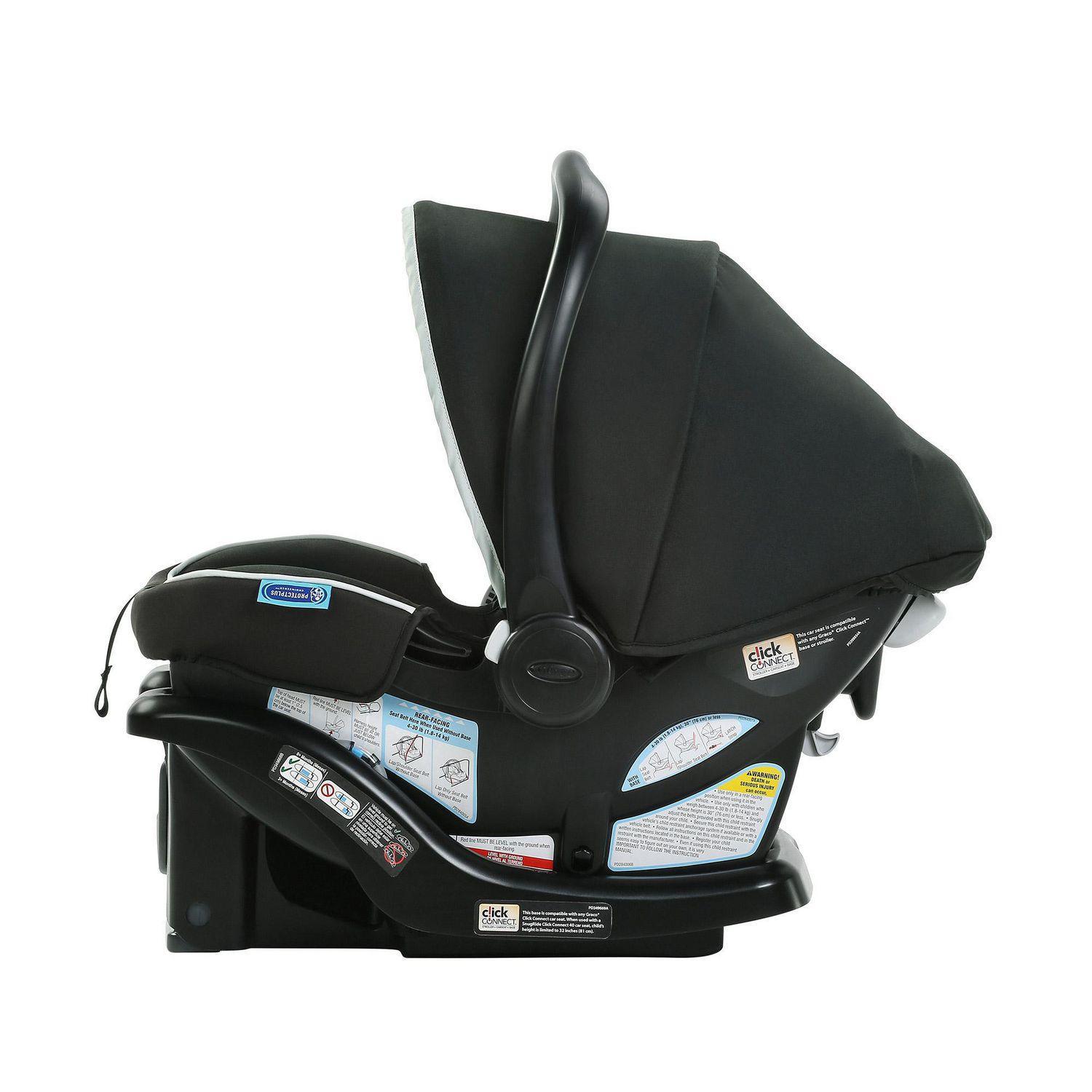 Graco SnugRide® 35 Lite LX Infant Car Seat - Lightweight & Safe Baby Car Seat for Newborns 0-35 lbs | Easy Installation & Comfortable for Travel | Perfect for Cars, SUVs and Family Road Trips