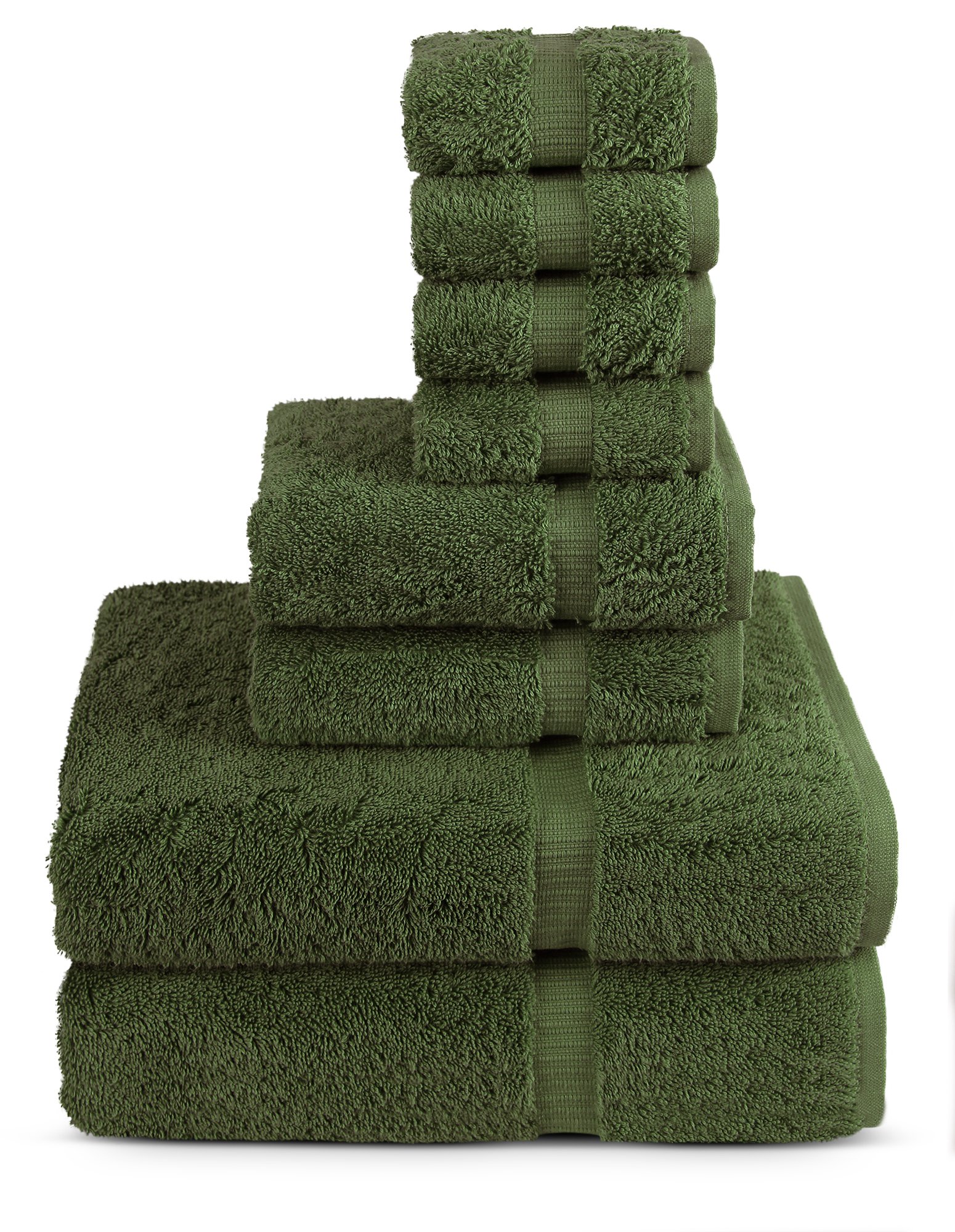 Premium 100% Cotton Turkish Towel Set - Ultra Soft & Luxurious Bath Towels (27x54