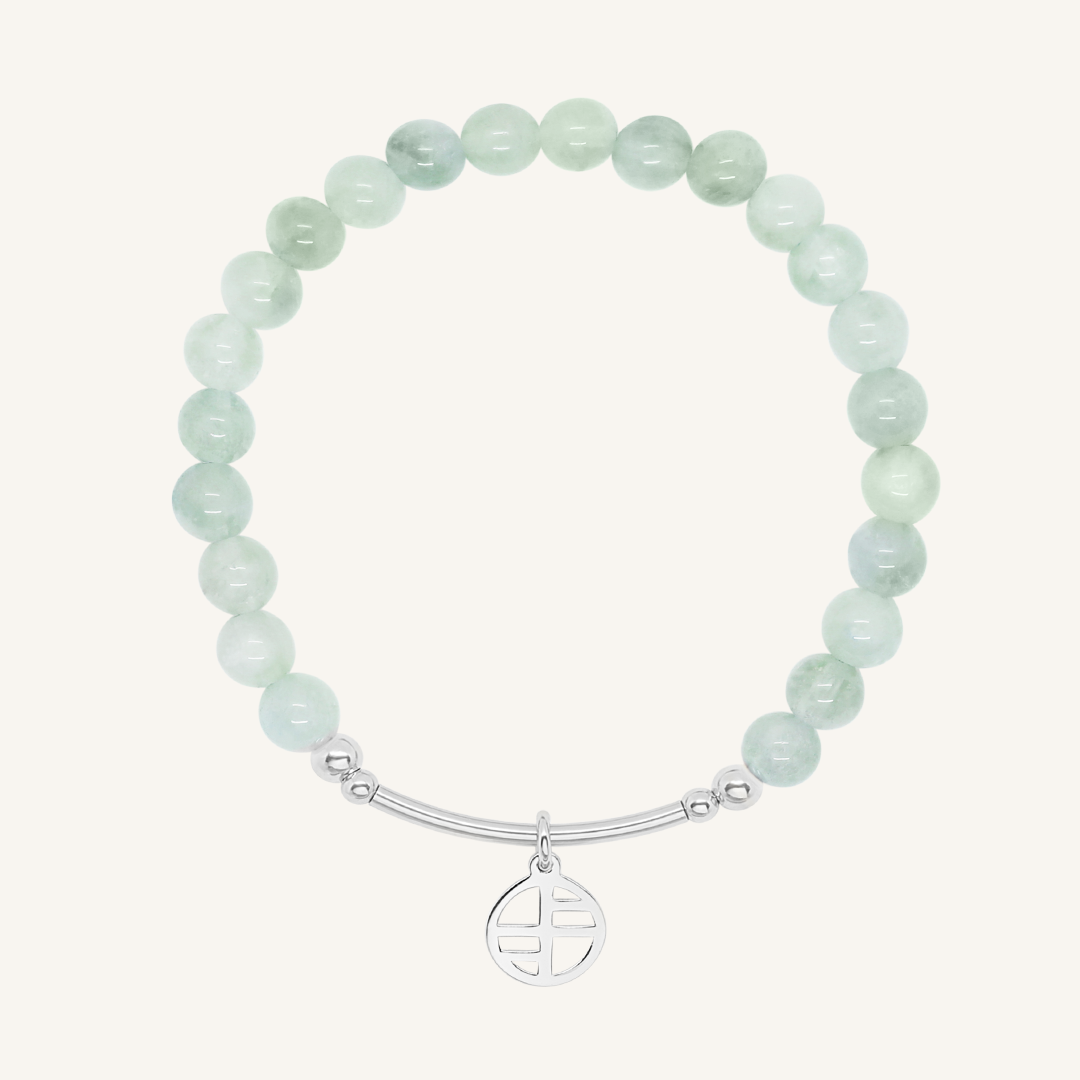 Amazonite Charm Bracelet - Stone of Courage & Confidence - Healing Crystal Jewelry for Women - Boho Style Beaded Bracelet - Perfect for Meditation, Yoga & Positive Energy
