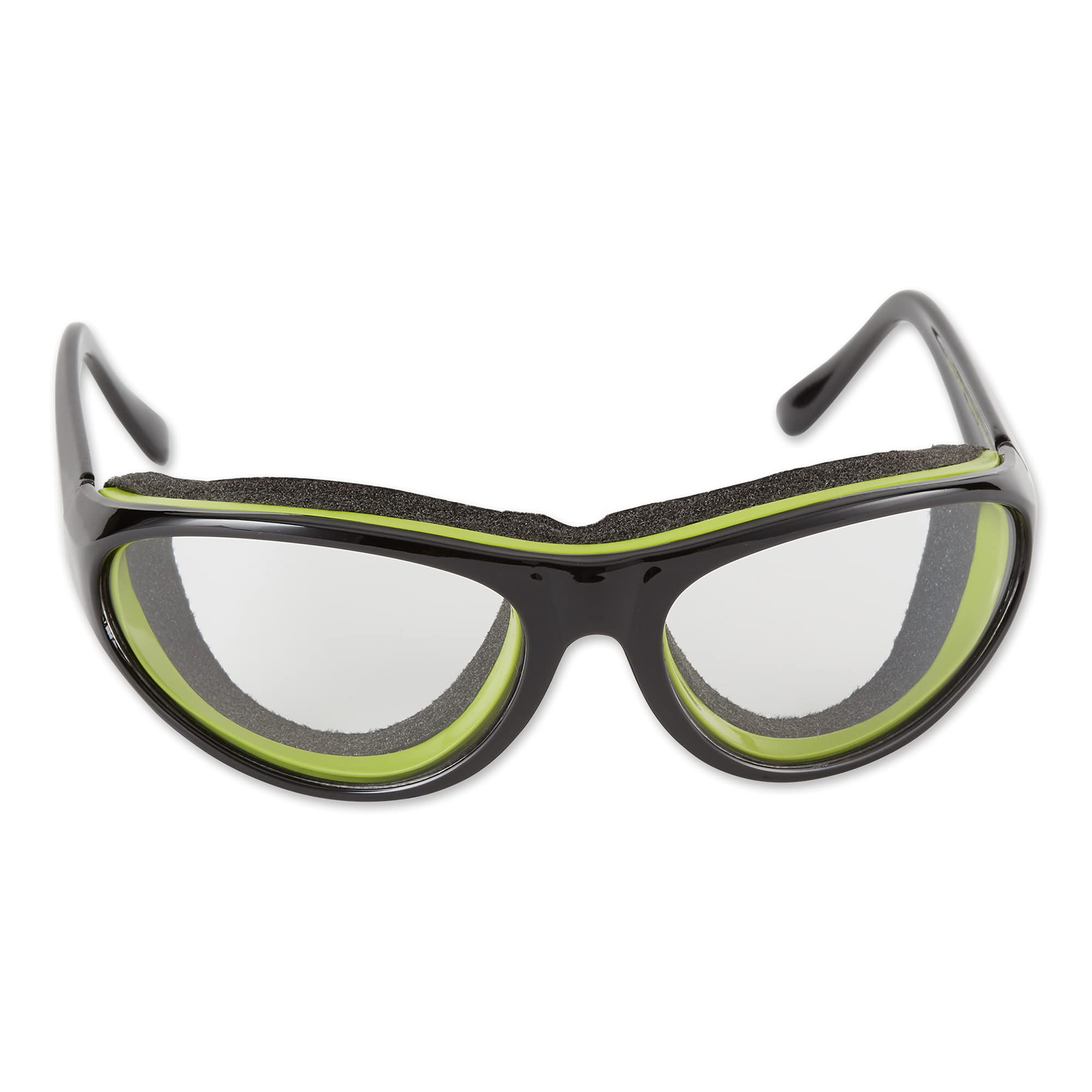 RSVP International Endurance Onion Goggles - Tear-Free Eye Protection for Cooking & Food Prep - Black (1 Count) - Perfect for Chefs, Home Cooks & Kitchen Safety