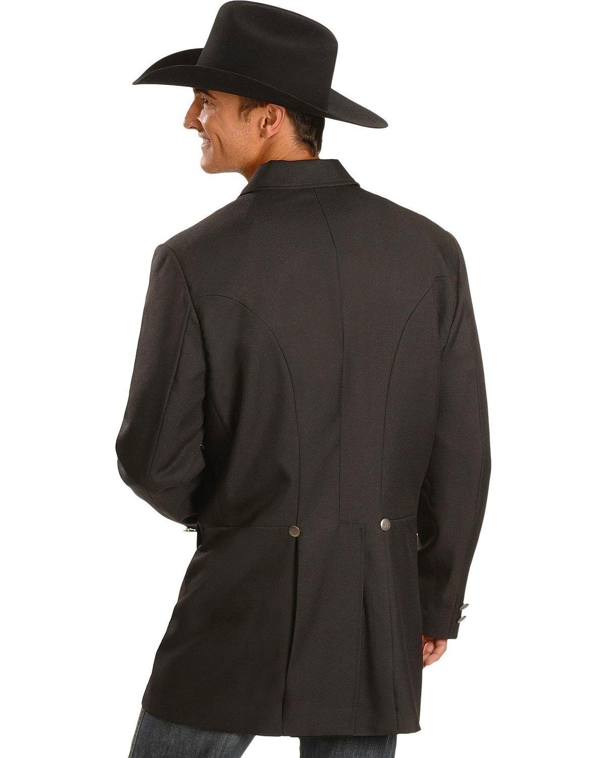 Vintage Old West Style Scully Cowboy Hat - Black for Western Rodeo, Halloween Costume & Country Music Events