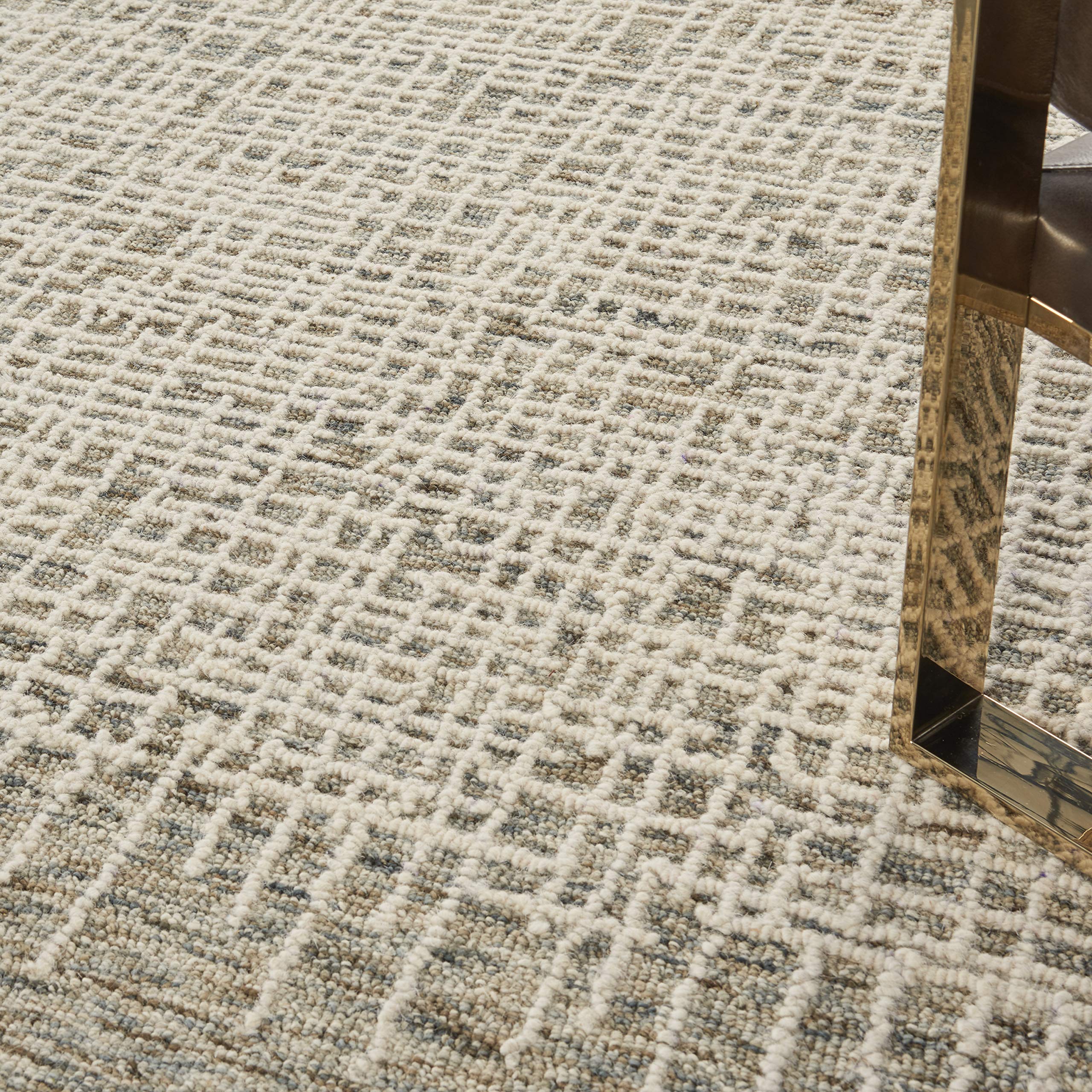 Nourison Vail Rustic Ivory/Multi 7'9