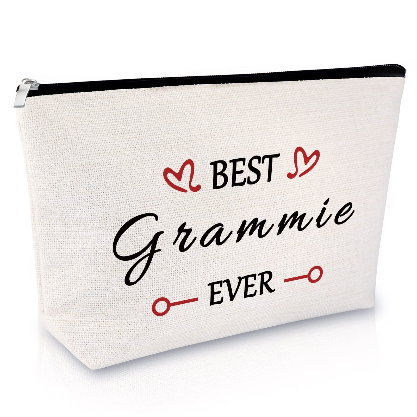 Stylish Makeup Bag for Grandma - Perfect Gift for Mother's Day, Birthday & Thank You | Cosmetic Travel Toiletry Pouch for Women | Great Gift from Granddaughter to Nana | Ideal for Travel, Spa Days & Special Occasions