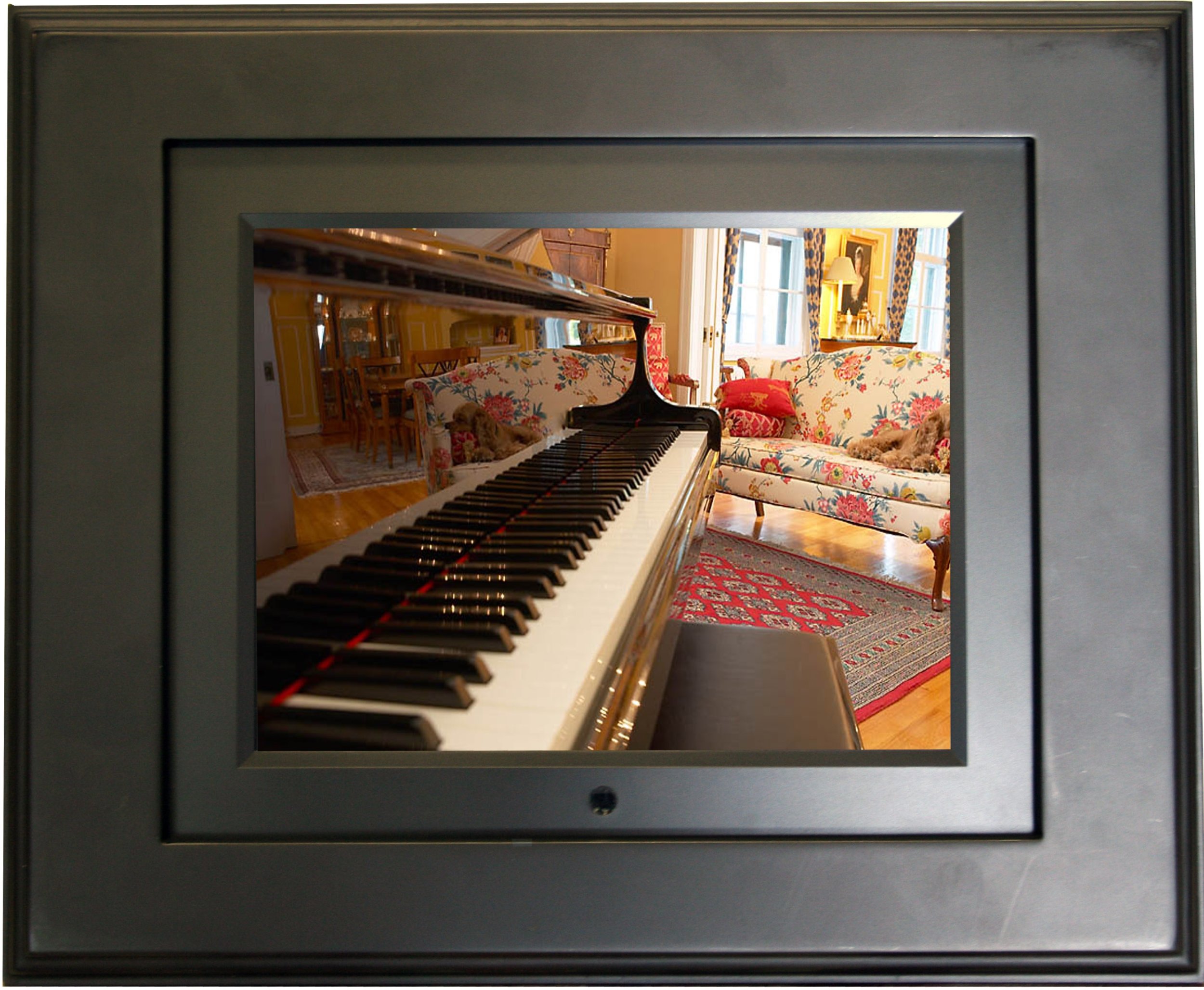 Photoblitz 8 Inch WiFi Digital Photo Frame with HD Display - Perfect for Home Decor, Office Display & Gift Giving
