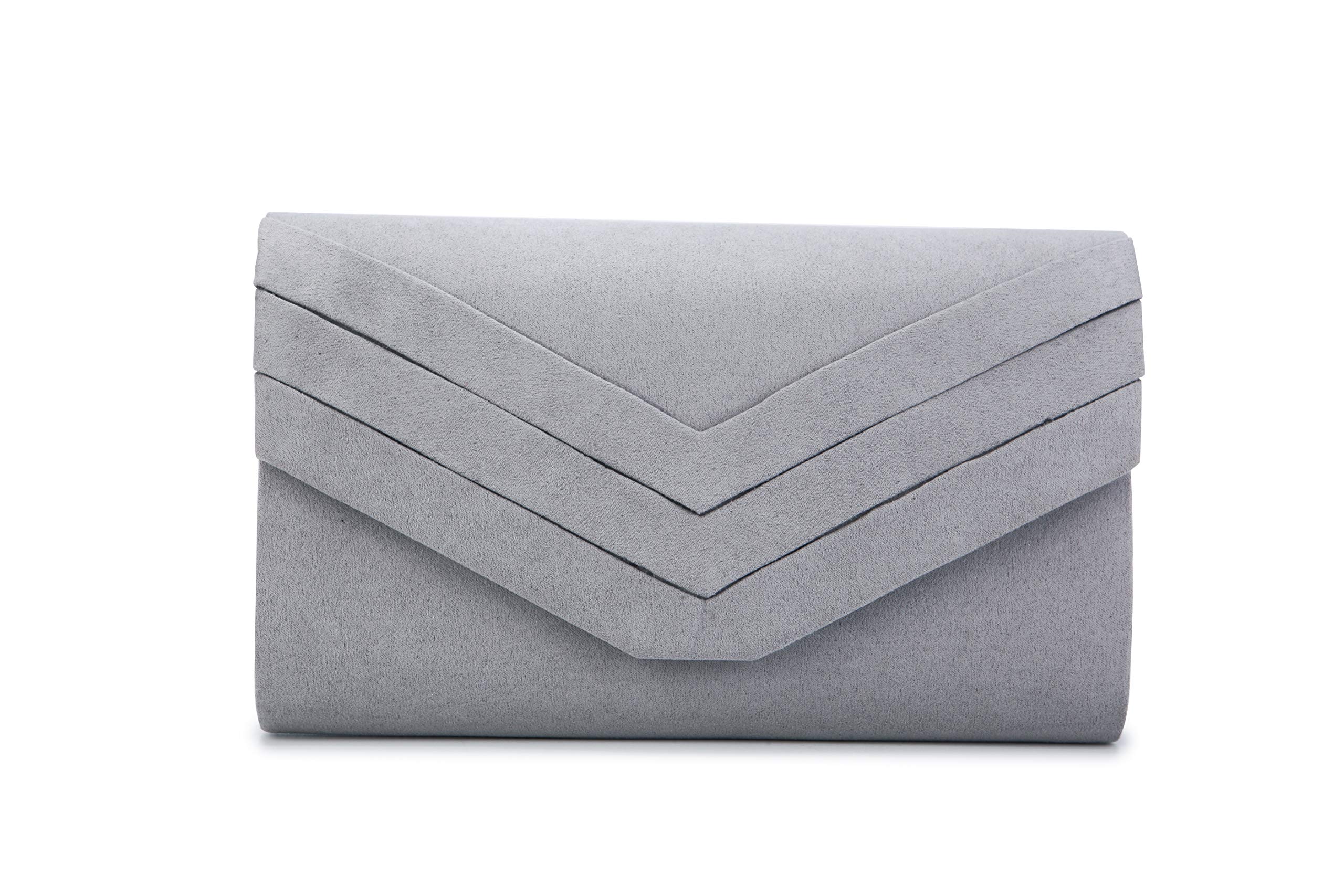 Elegant Velvet Evening Clutch Purse for Women - Crossbody Shoulder Bag for Wedding, Party & Special Occasions | Classic Envelope Design Handbag for Date Night & Formal Events