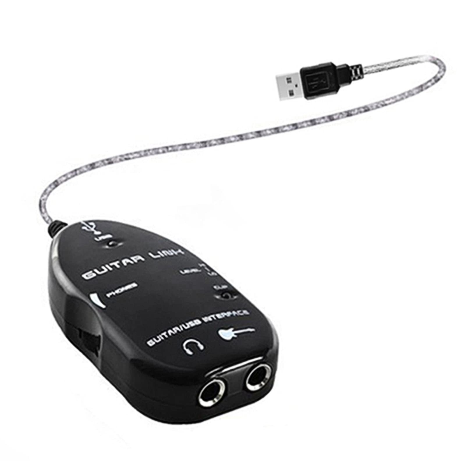Professional USB Guitar Audio Interface - External Sound Card & Effector Adapter for Home Recording | Smart Home Music Studio & Live Performance Device