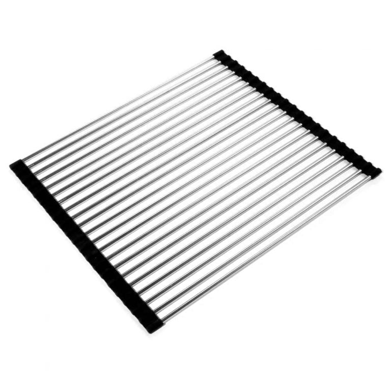 Houzer Stainless Steel Rolling Mat RO 1600 - Premium Kitchen Dough Rolling Mat for Baking, Cooking & Pastry Making - Non-Stick Surface, Easy to Clean, Durable for Home & Professional Use