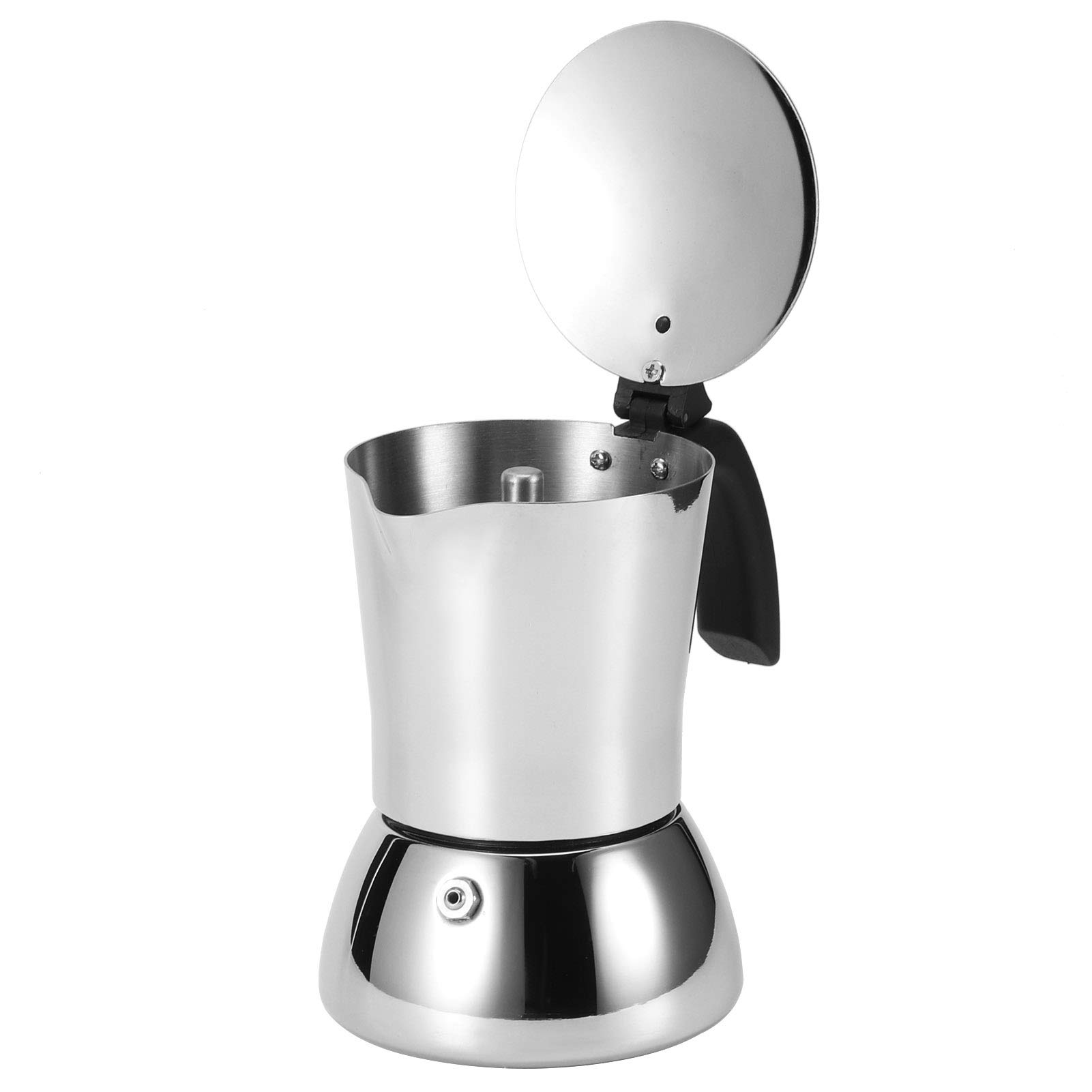 Premium Stainless Steel Coffee Kettle - Durable, Wear-Resistant with Anti-Scald Handle for Perfect Coffee Extraction - Ideal for Coffee Shops, Home Kitchens & Barista Use
