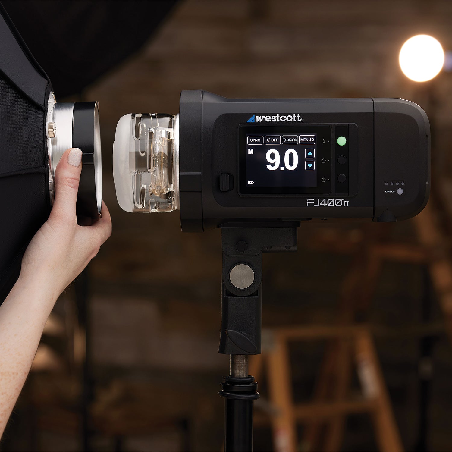FJ400 II Professional Strobe Light Kit with Hard Case - Perfect for Studio Photography, On-Location Shoots & Event Lighting