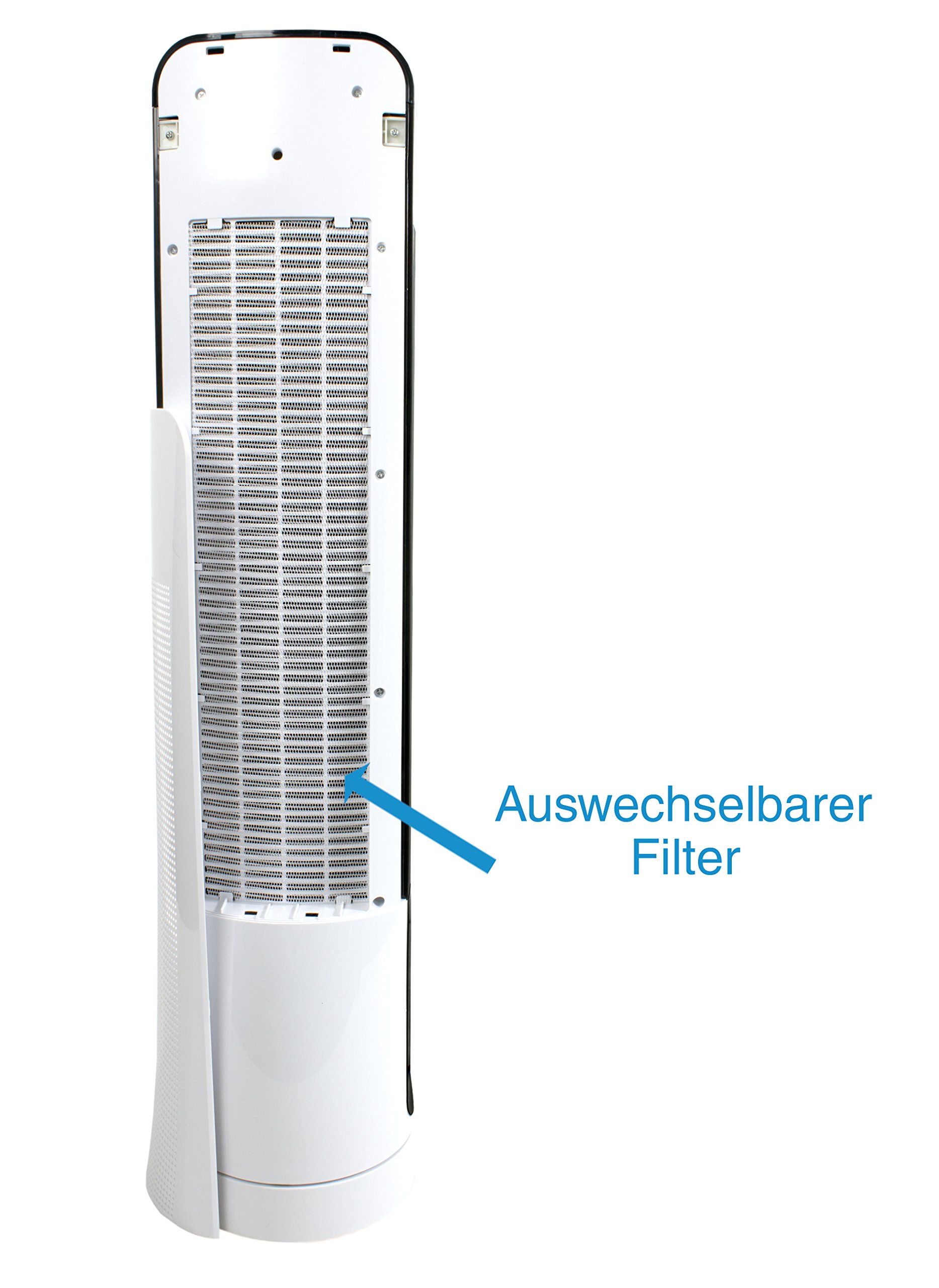 SUNTEC CoolBreeze Tower Fan 90cm Height - 9000 TO Sensation+ with Remote Control, 3 Speed Settings, Oscillation & Timer (50W) - Perfect for Bedroom, Living Room & Office Cooling