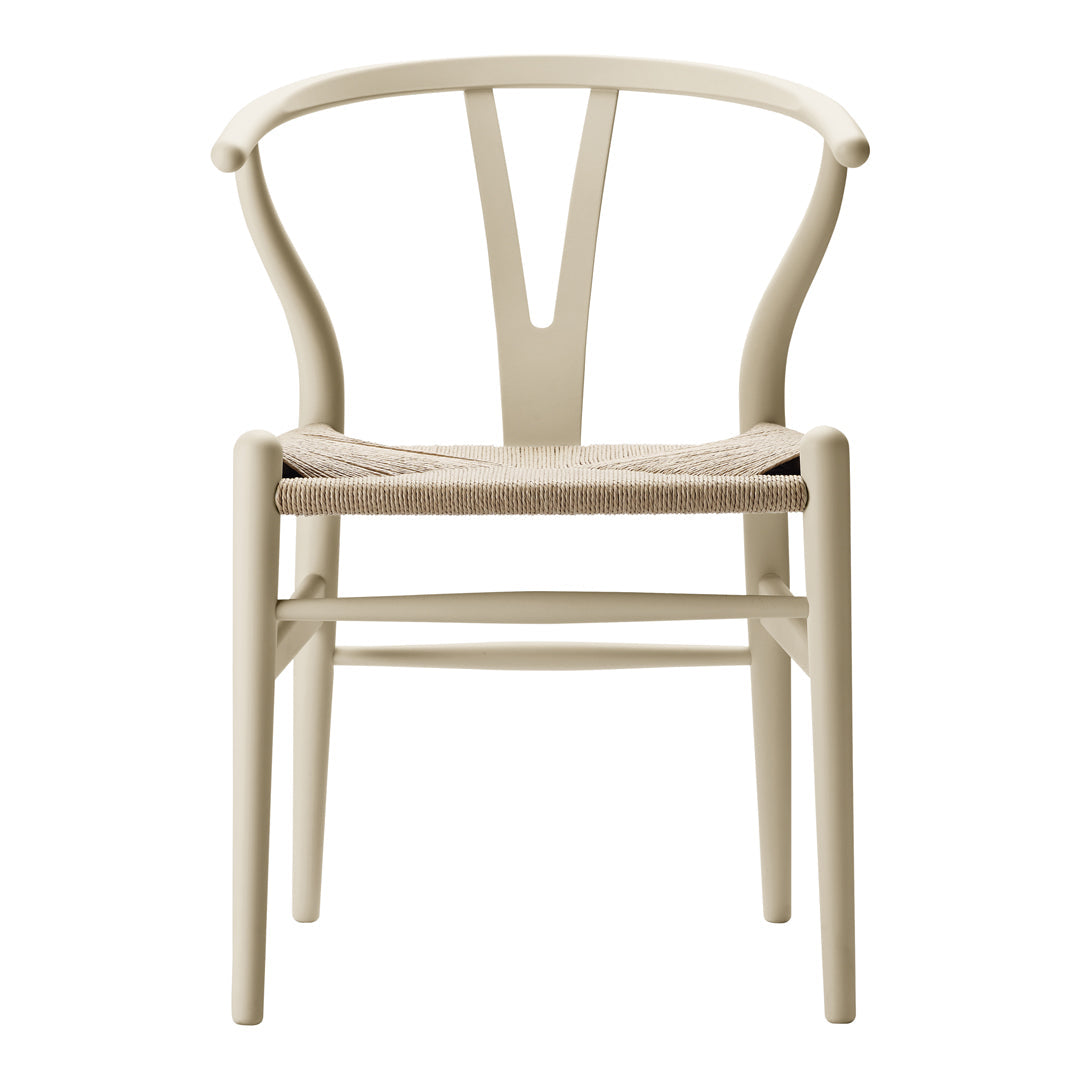 CH24 Wishbone Chair by Hans J. Wegner | Ilse Crawford Soft Colors Collection | Modern Dining & Lounge Chair for Home & Office