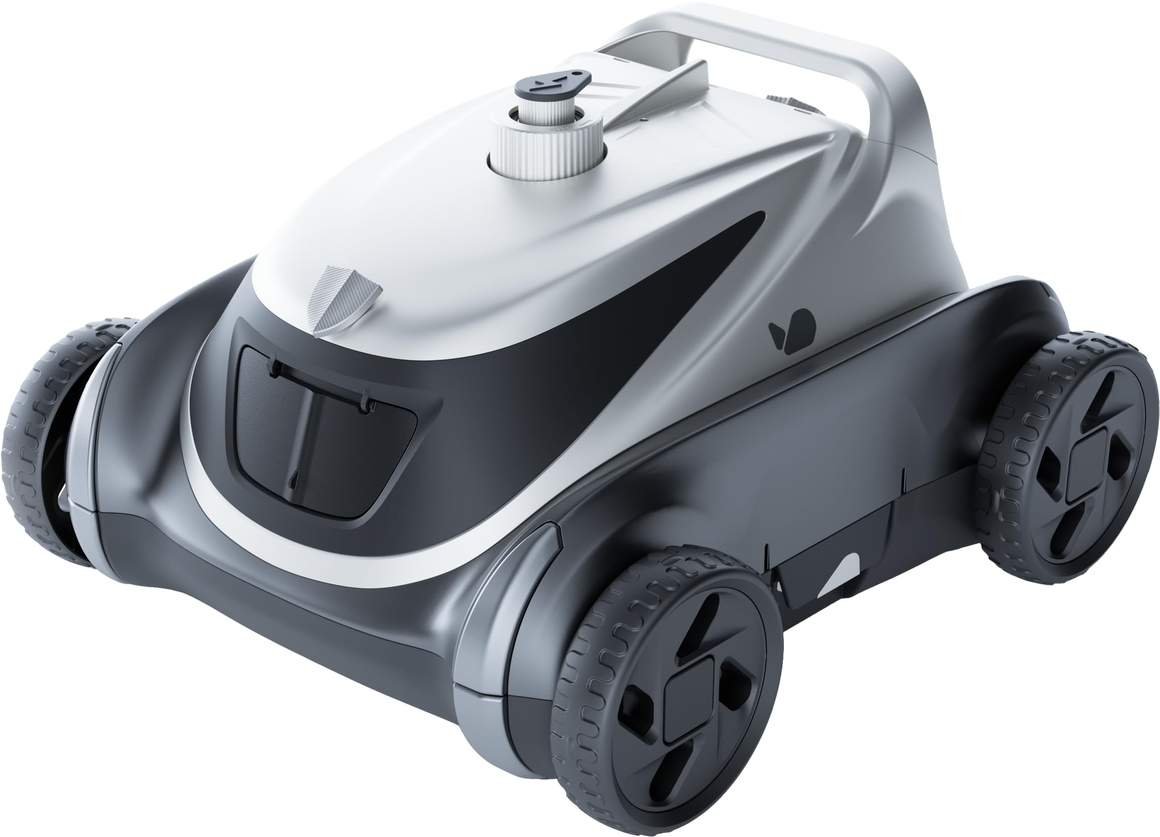 Bubot 500P Cordless Robotic Pool Cleaner - Powerful Dual Motor Pool Vacuum with Bluehole Suction, DirtLock 2.0 Technology, Self-Parking & 140-Min Runtime for Above Ground Flat Pools up to 1,076 Sq.Ft - Ideal for Inground & Above Ground Swimming Pool Cleaning & Maintenance