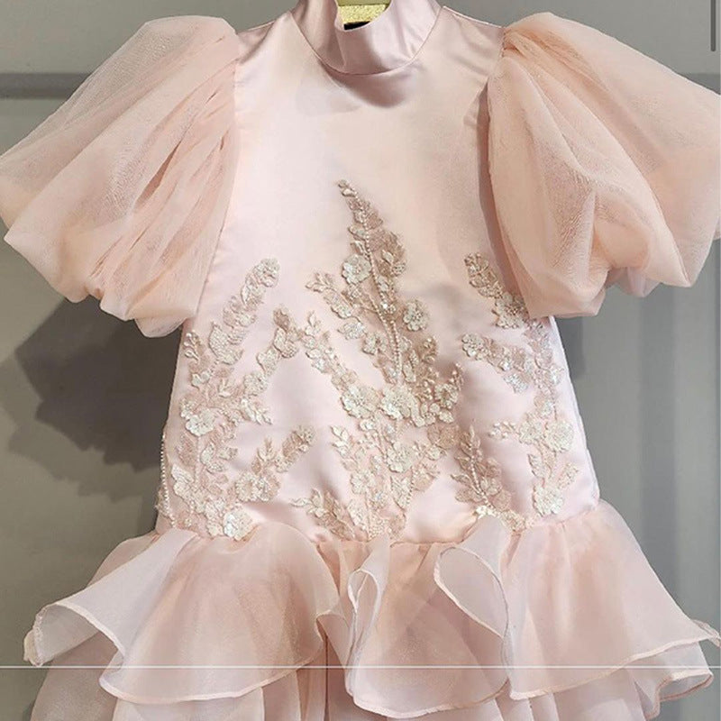 Adorable Baby Girl Pageant Dress for Toddlers - First Birthday Party Princess Gown | Perfect for Pageants, Photoshoots & Special Occasions