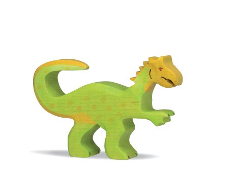 Wooden Dinosaur Toy - Oviraptor Model for Kids | Educational Dinosaur Figure for Play & Learning | Perfect for Birthday Gifts & Classroom Activities