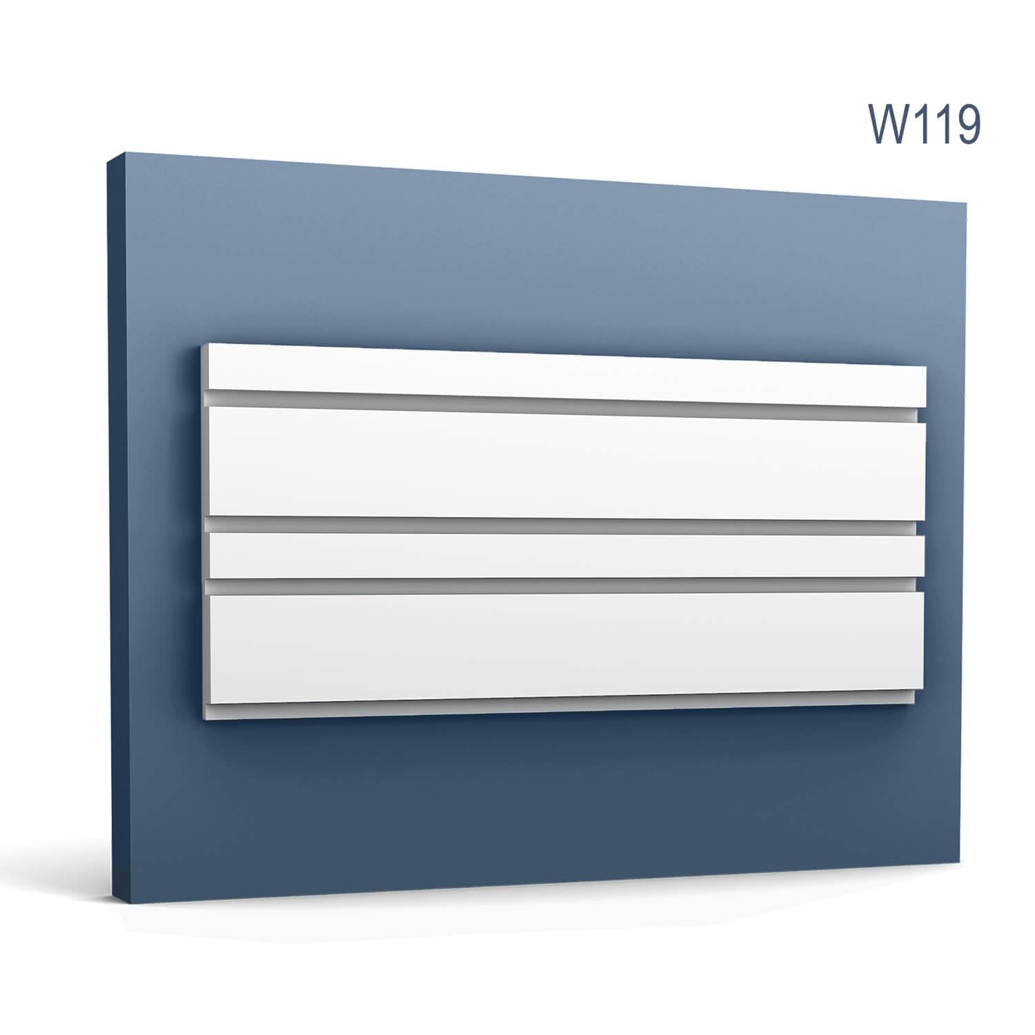 Modern 3D Wall Panel S-W119 - 10cm Decor Sample for Home & Office