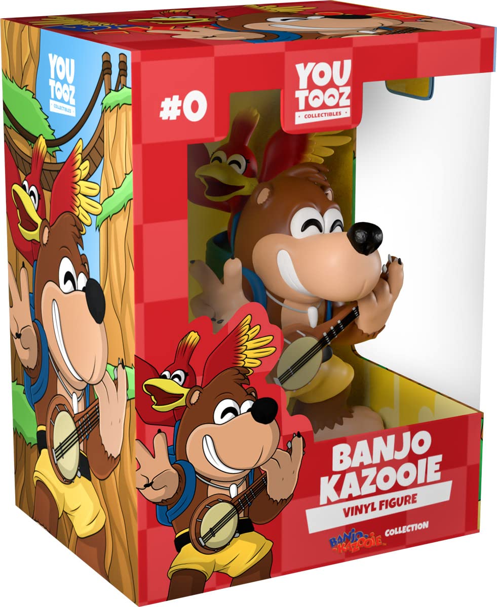 Banjo Kazooie Collectible Vinyl Figure - Limited Edition Youtooz - Perfect for Gaming Display & Gift for Nintendo Fans