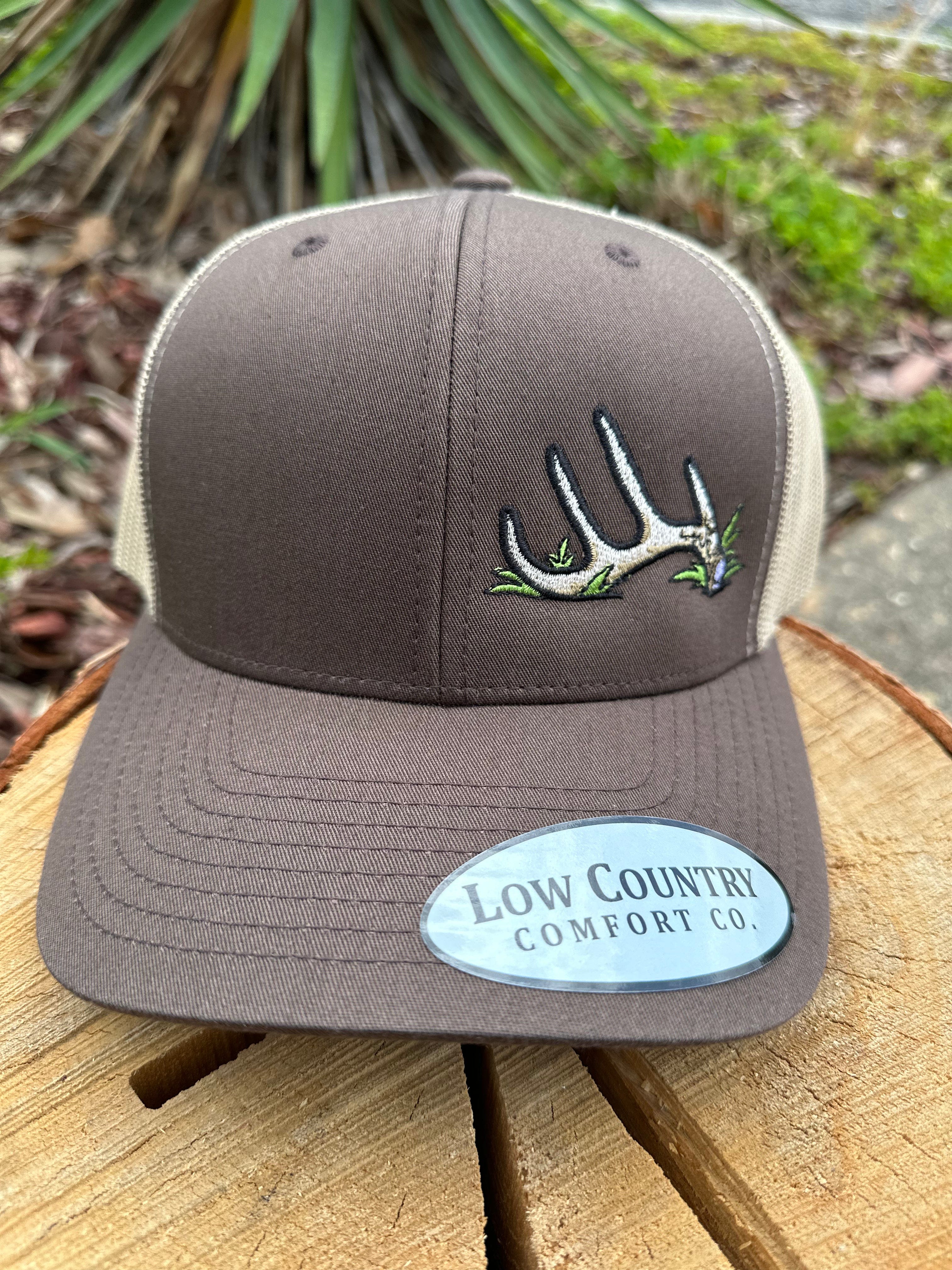 Men's Brown Antler Baseball Cap - Stylish Outdoor Hunting & Casual Wear for Men