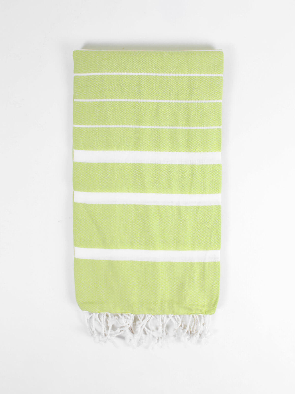 Ibiza Summer Hammam Towel - Premium Turkish Cotton Beach Towel in Lime Green | Perfect for Pool, Beach, Yoga & Travel