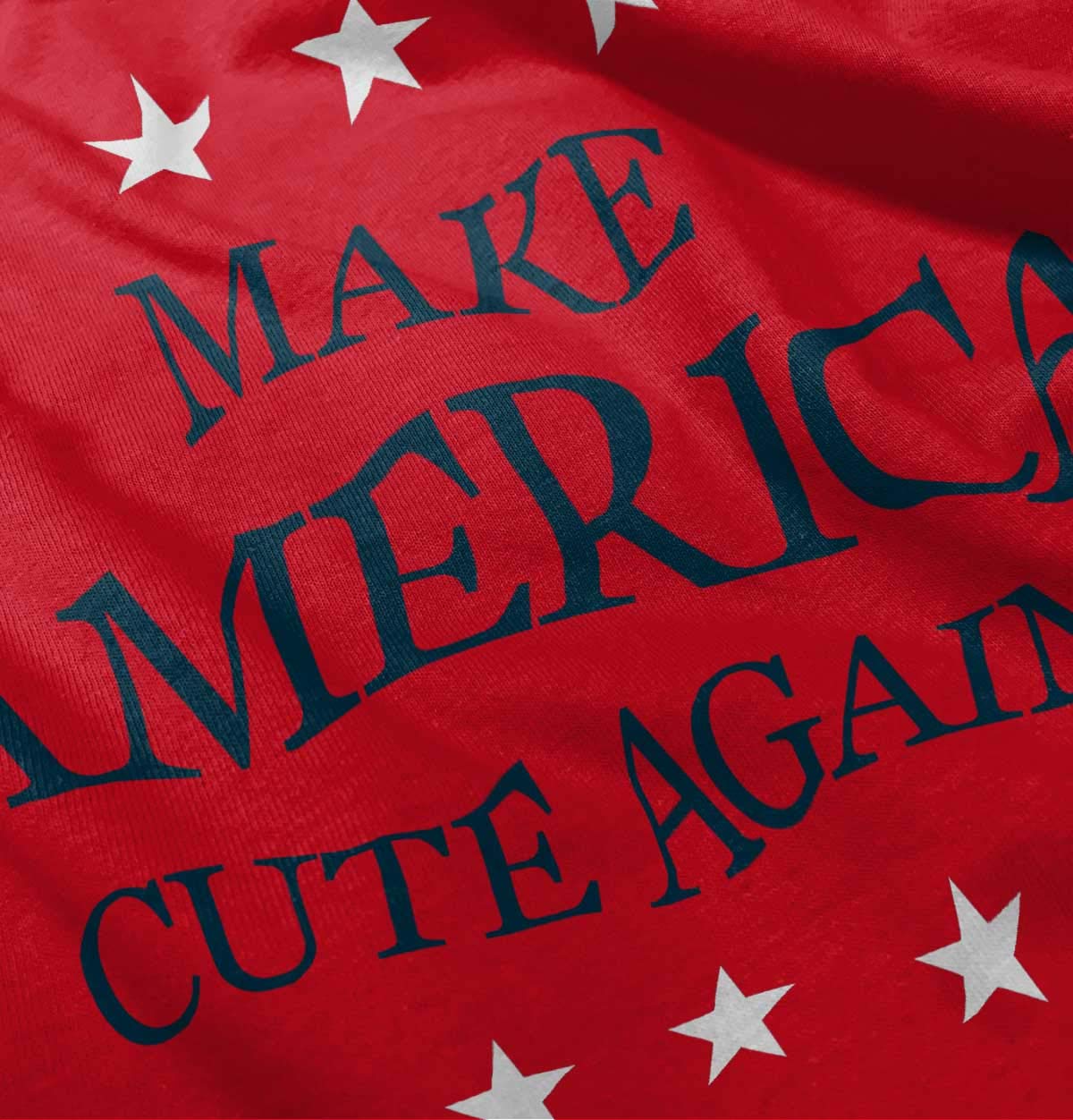 Make America Cute Again Election Toddler T-Shirt - Patriotic Baby Boy & Girl Tee for 4th of July, Voting Day & Political Events