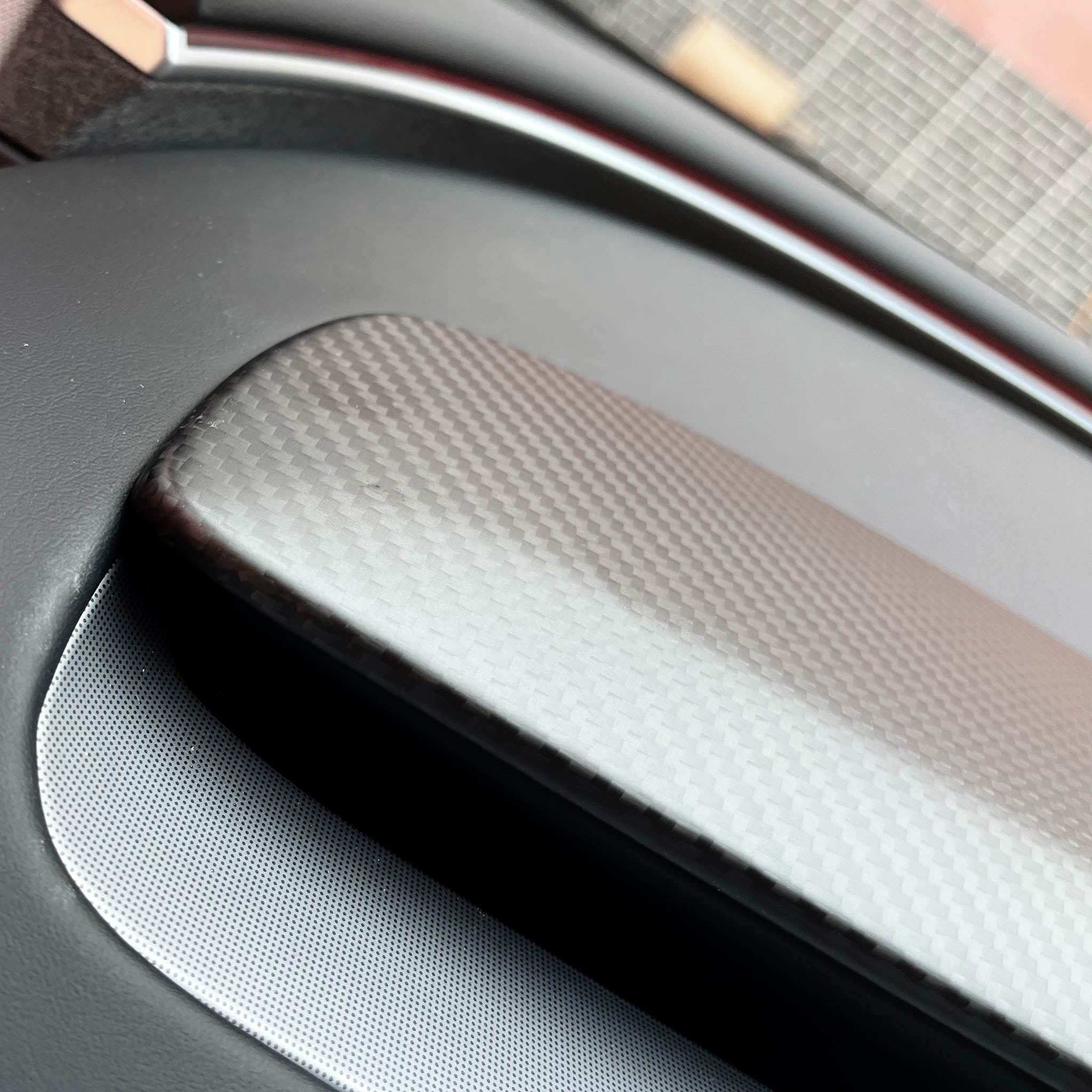 Premium Real Carbon Fiber Dashboard Overlays for Tesla Model 3 Highland (2024+) - Easy Stick-On Installation - Upgrade Interior with Luxury Style - Perfect for Car Enthusiasts & Tesla Owners