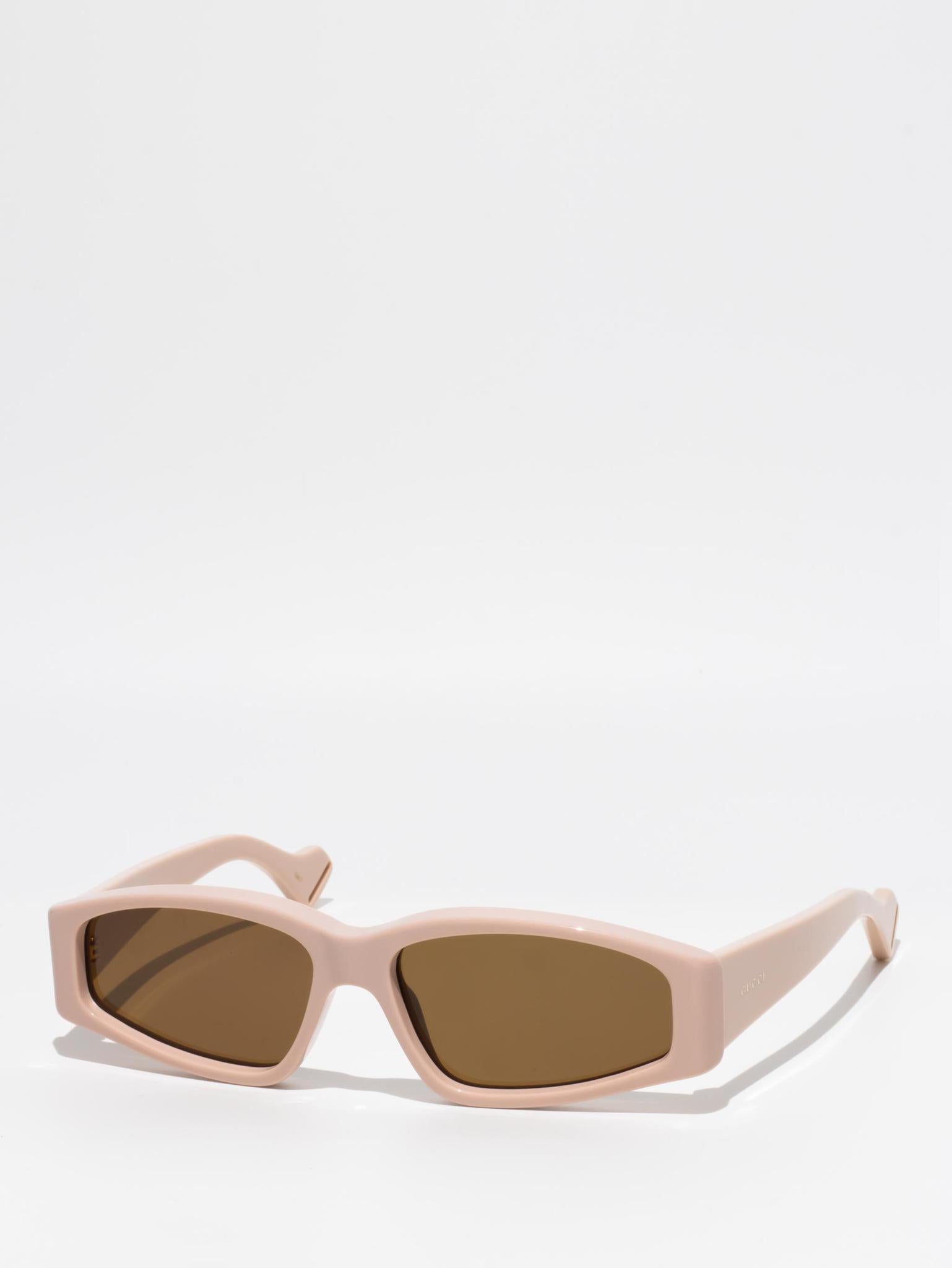 GUCCI GG0705S 004 Pink Cat-Eye Sunglasses for Women - UV Protection & Fashion Accessory | Perfect for Beach, Driving & Outdoor Activities