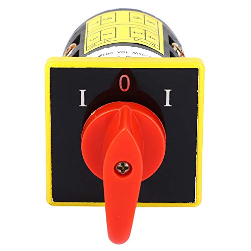 3 Position Flexible Switch - Compact Changeover Switch for Circuit Control | Perfect for Industrial Automation, Home DIY Projects & Electrical Equipment