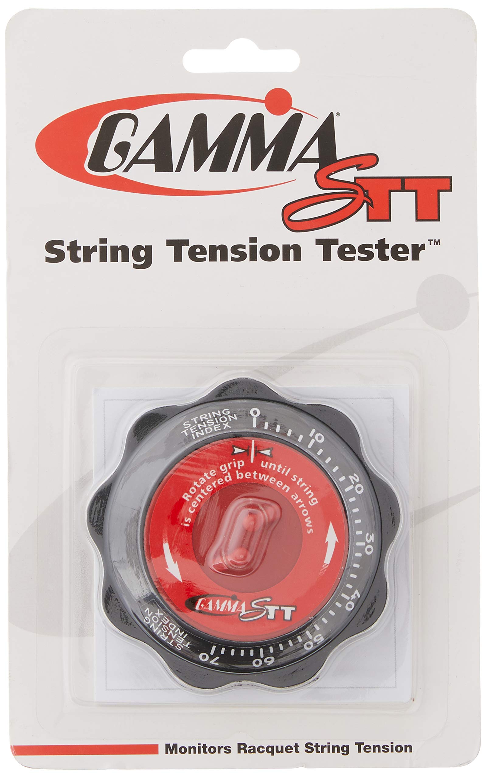 Gamma Sports Racquet String Tension Tester for Tennis, Squash & Racquetball | Accurate String Gauge Tool | Perfect for Players & Coaches to Measure Racquet Performance