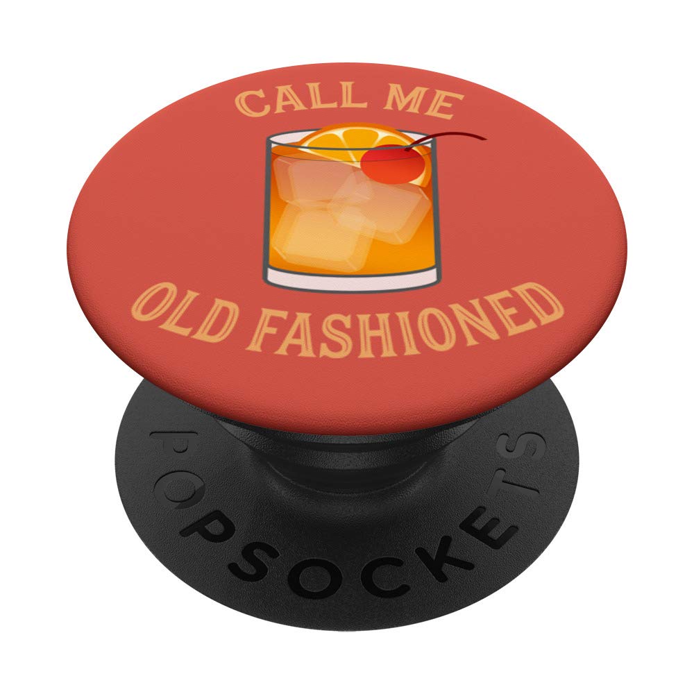 Vintage Cocktail Mixology Bartender PopSockets - Phone Grip & Stand for iPhone, Samsung, Tablets - Perfect for Bar Enthusiasts & Classic Cocktail Lovers