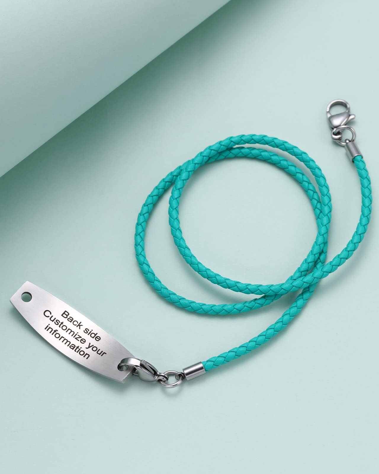 Personalized Medical Alert Bracelet for Women & Girls - Free Engraving, 3-Layer Stainless Steel Chain, Custom Medical ID Bracelet (5.5-8.5 Inch Adjustable) - Perfect for Allergies, Diabetes & Emergency Health Conditions